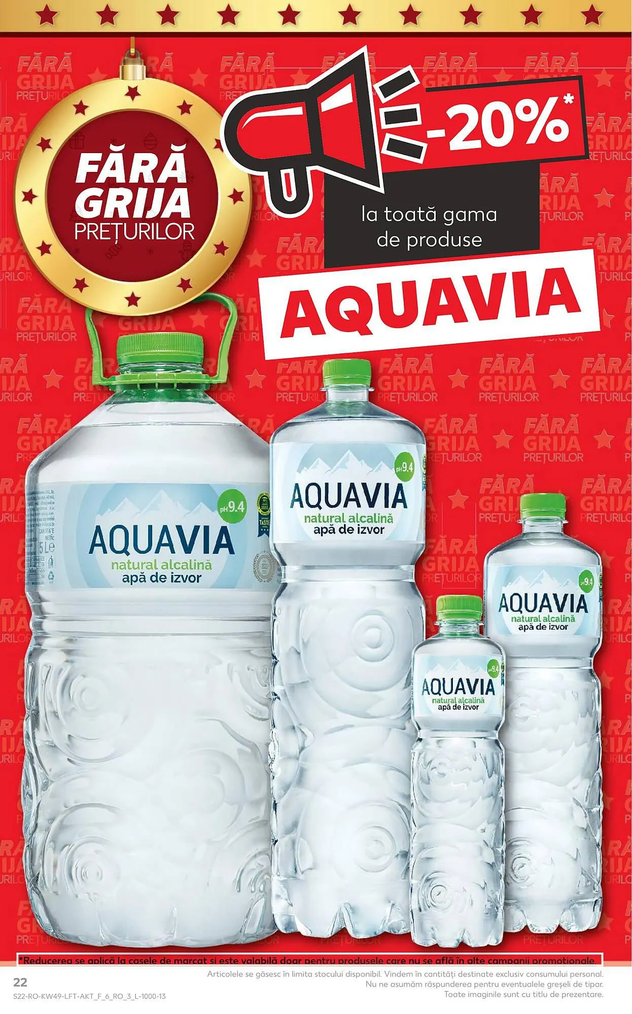 Catalog Kaufland catalog de la 6 decembrie până la 12 decembrie 2023 - Revista Pagina 22