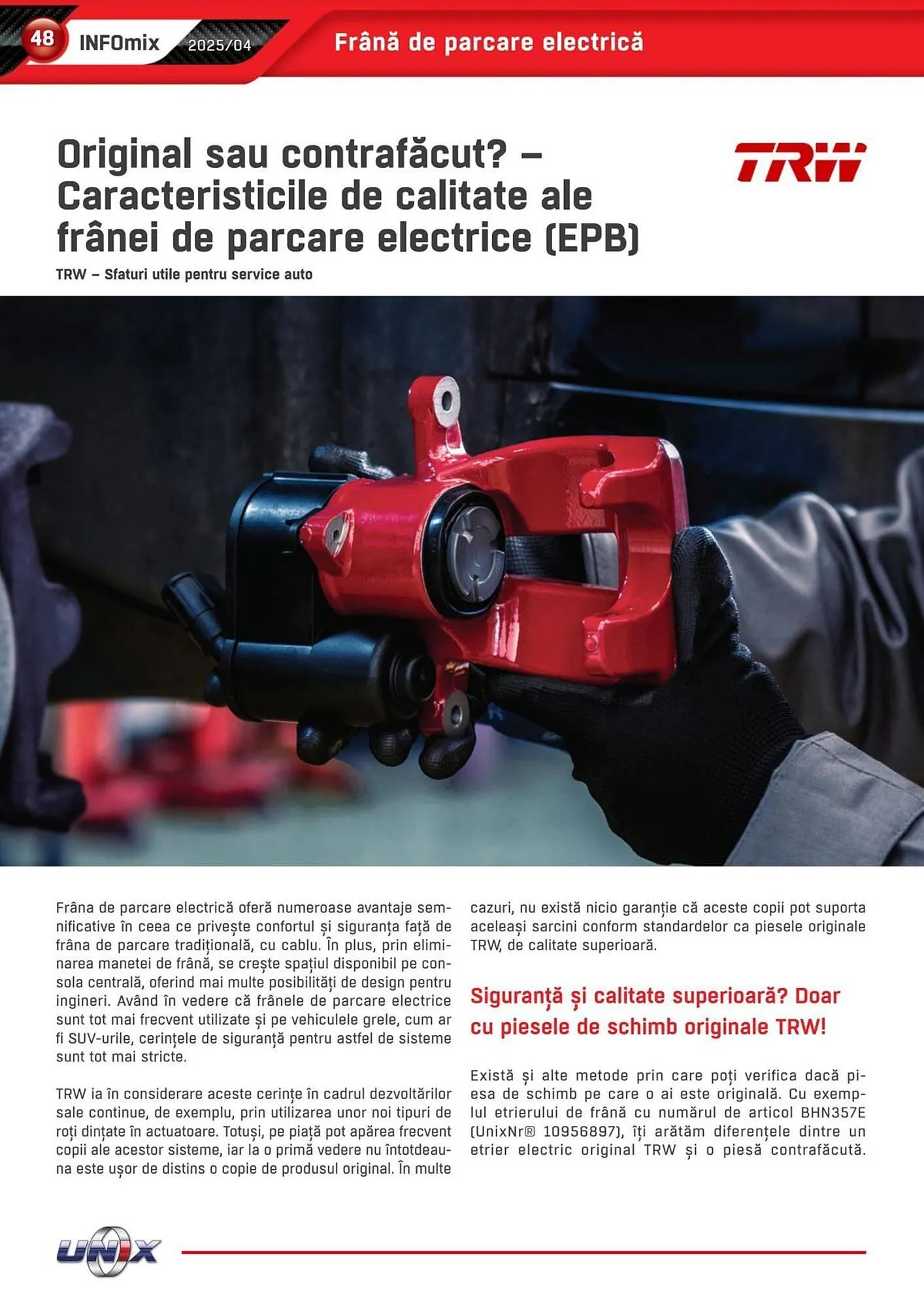 Catalog Catalog UNIX Auto de la 1 aprilie până la 30 aprilie 2025 - Revista Pagina 48