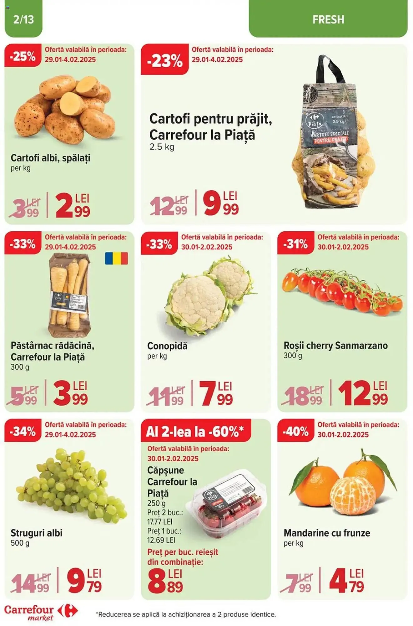 Catalog Catalog Carrefour Market de la 29 ianuarie până la 4 februarie 2025 - Revista Pagina 2