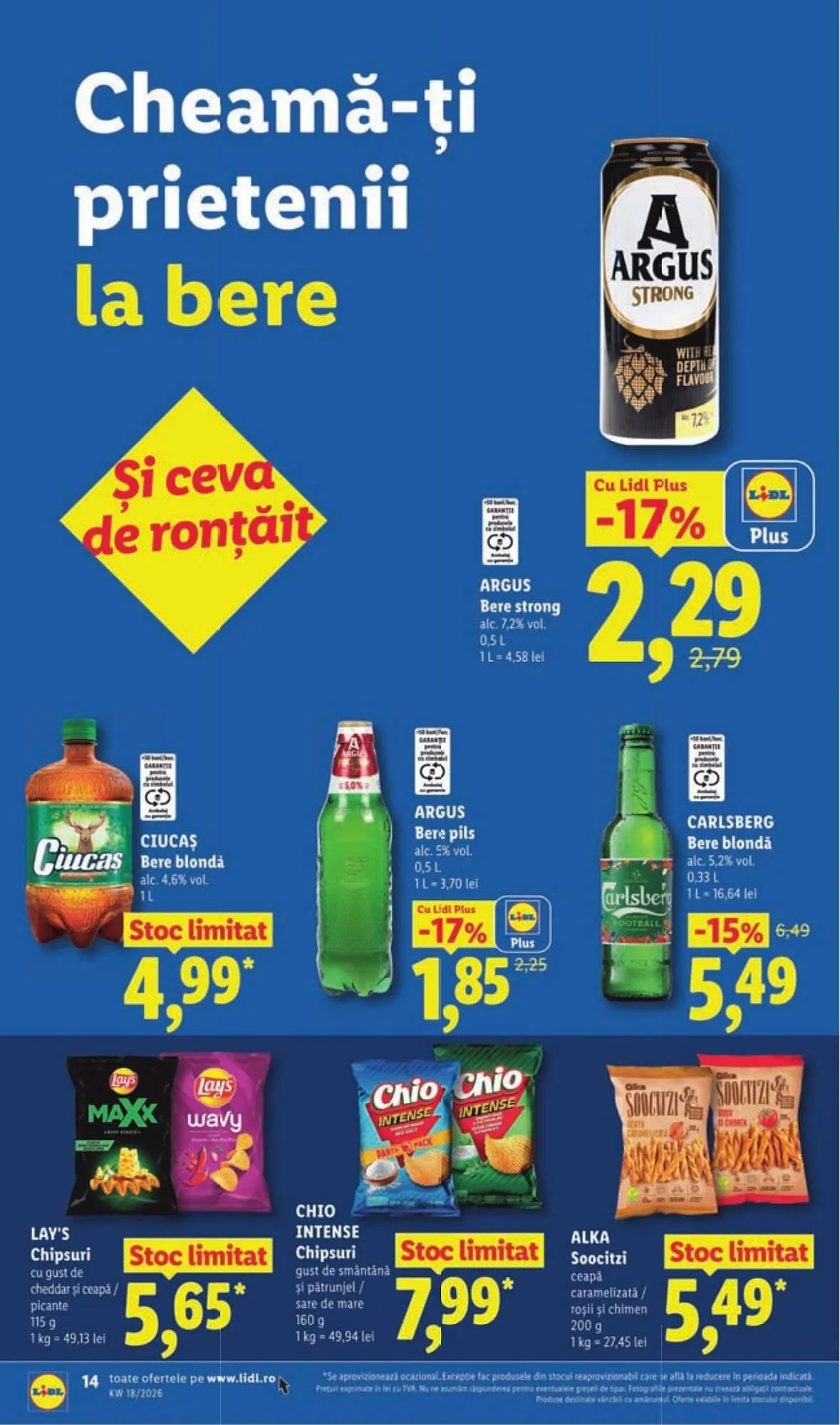 Catalog Catalog Lidl de la 27 aprilie până la 3 mai 2026 - Revista Pagina 14