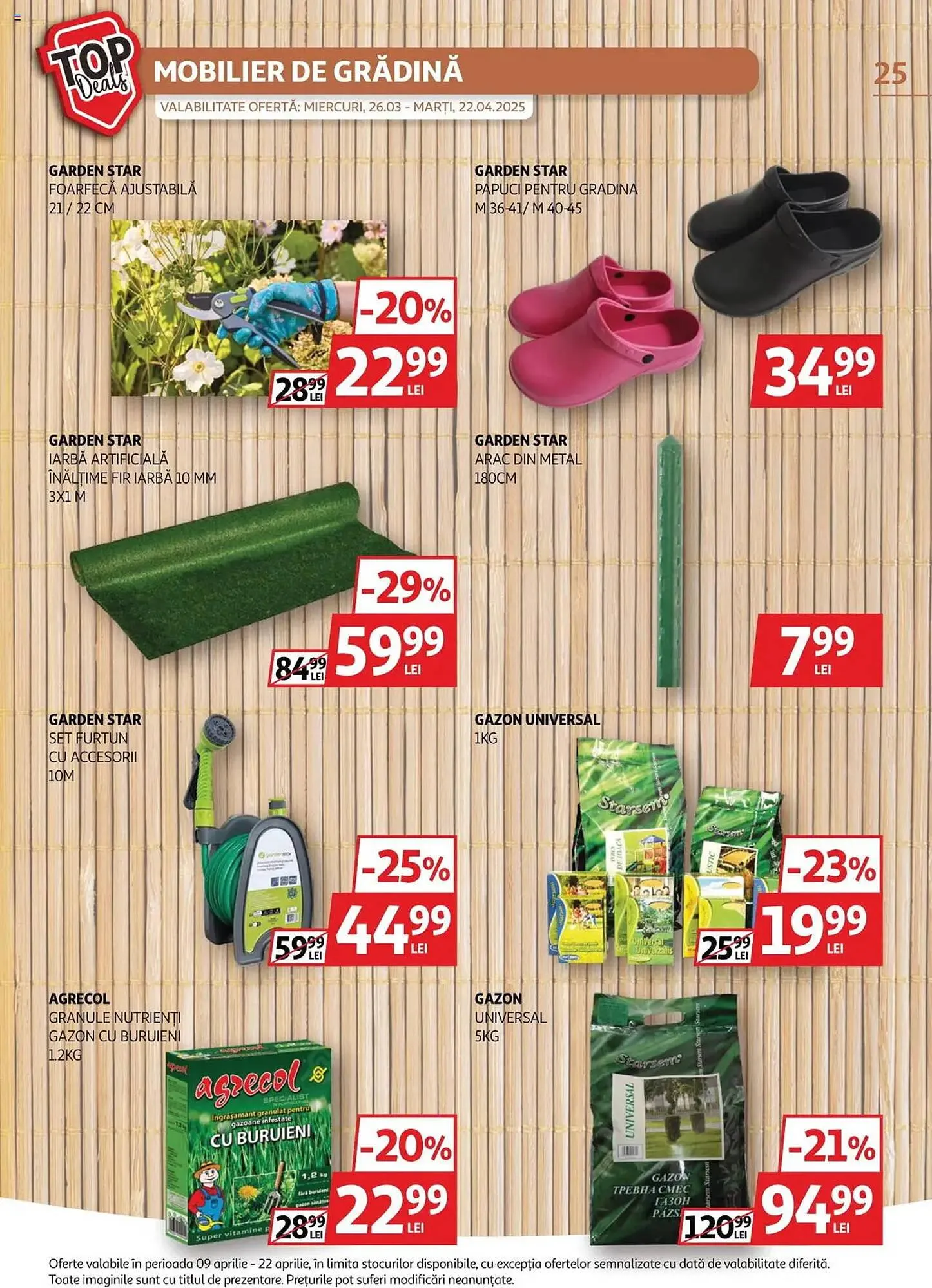 Catalog Catalog Auchan de la 9 aprilie până la 22 aprilie 2025 - Revista Pagina 25