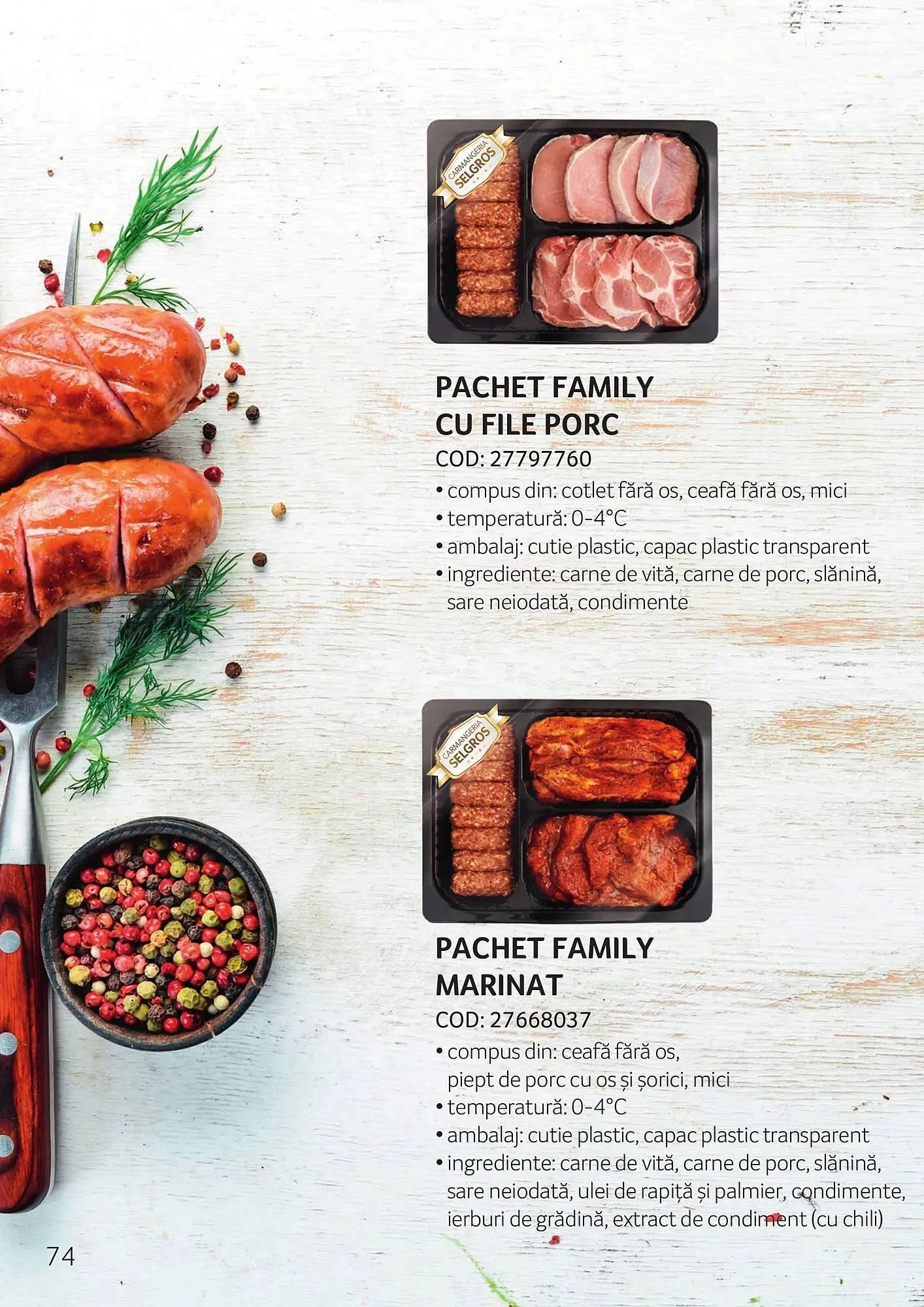 Catalog Catalog Selgros de la 3 octombrie până la 30 noiembrie 2025 - Revista Pagina 74