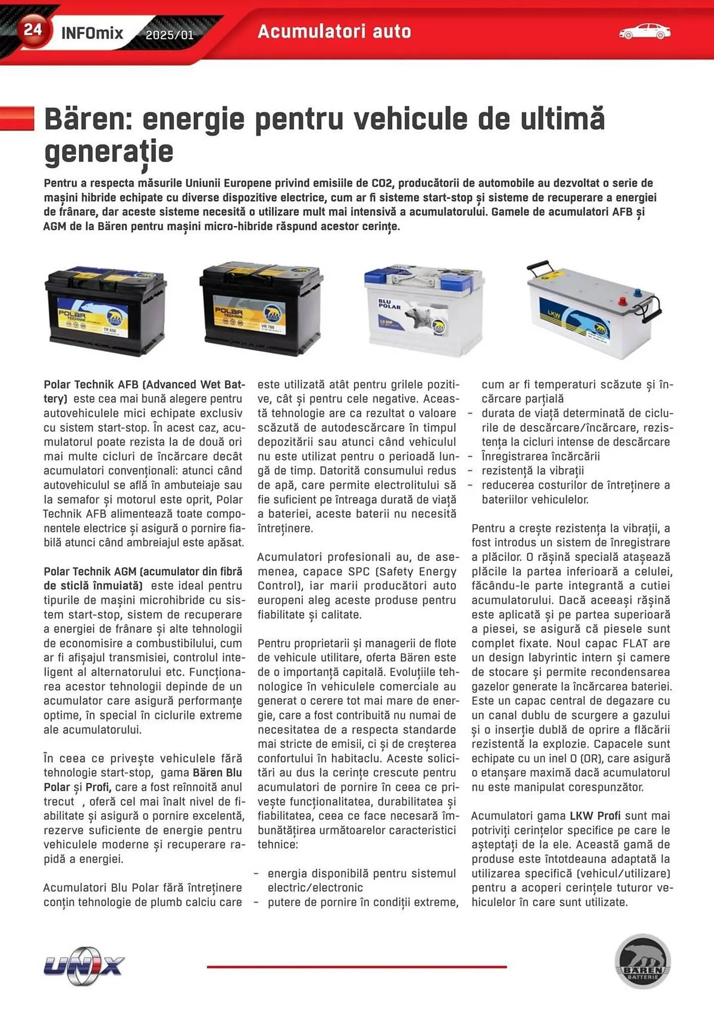 Catalog Catalog UNIX Auto de la 7 ianuarie până la 31 ianuarie 2025 - Revista Pagina 24