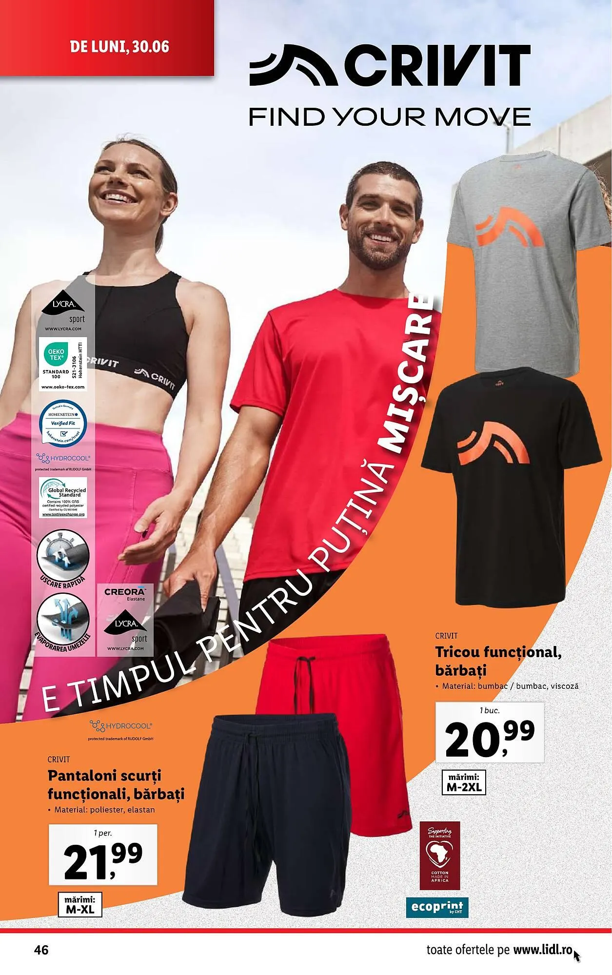 Catalog Catalog Lidl de la 30 iunie până la 6 iulie 2025 - Revista Pagina 46