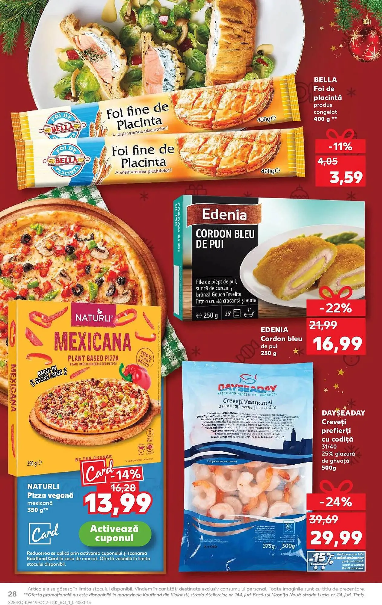 Catalog Catalog Kaufland de la 3 decembrie până la 9 decembrie 2025 - Revista Pagina 28