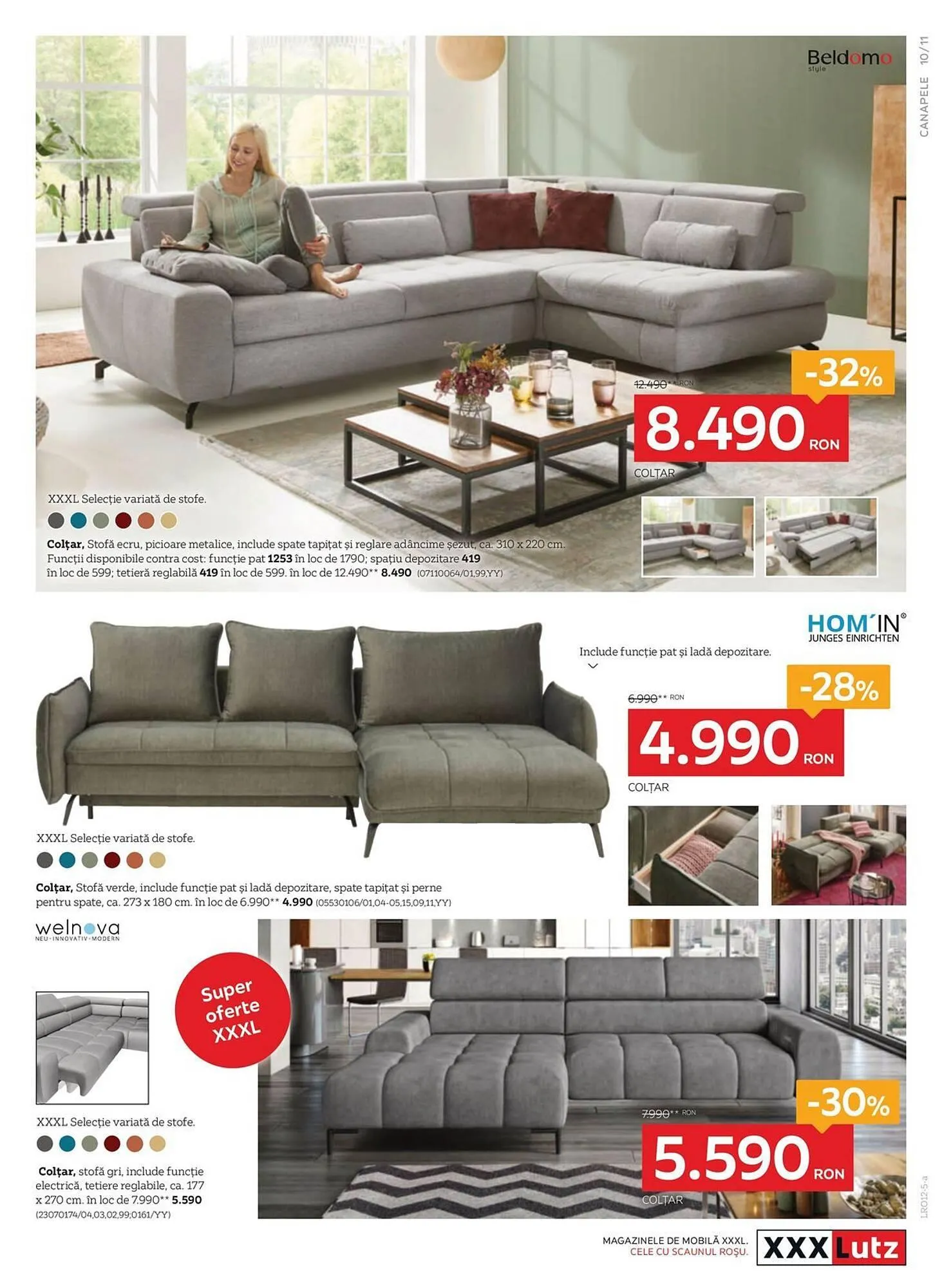 Catalog Catalog XXXLutz de la 10 decembrie până la 30 decembrie 2025 - Revista Pagina 11
