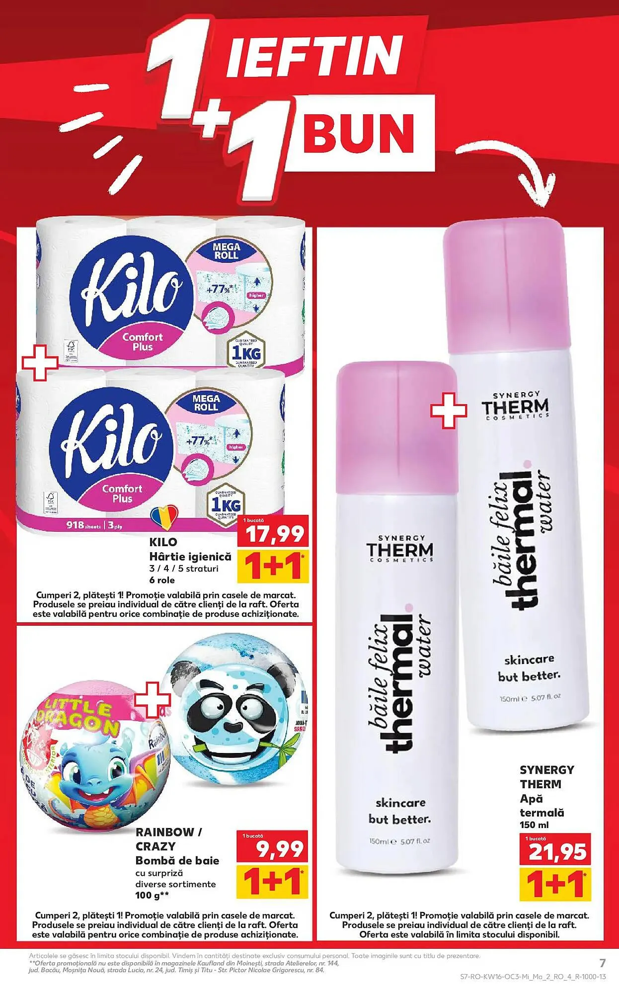 Catalog Catalog Kaufland de la 15 aprilie până la 21 aprilie 2026 - Revista Pagina 7