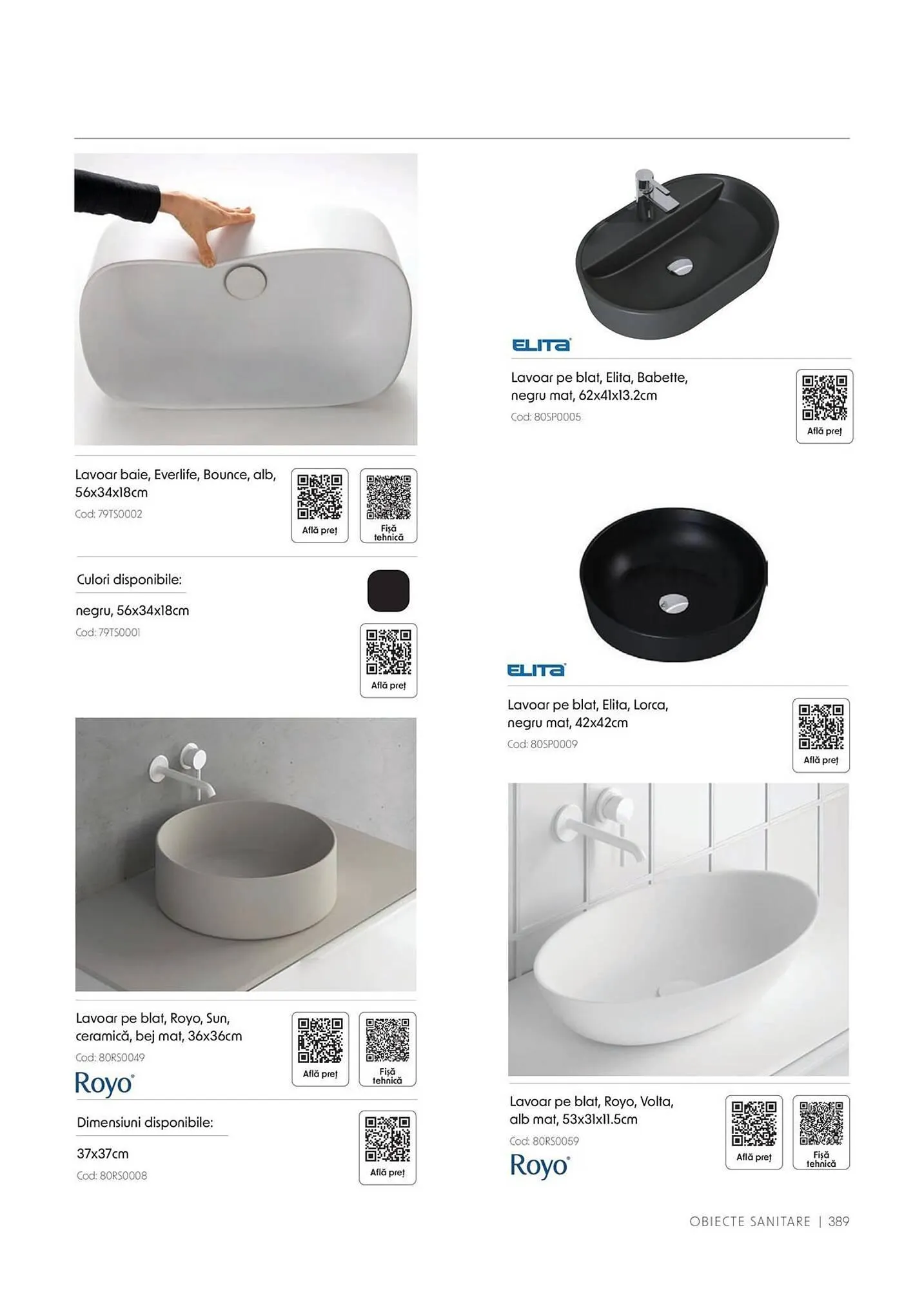 Catalog Catalog Romstal de la 1 aprilie până la 31 decembrie 2026 - Revista Pagina 389