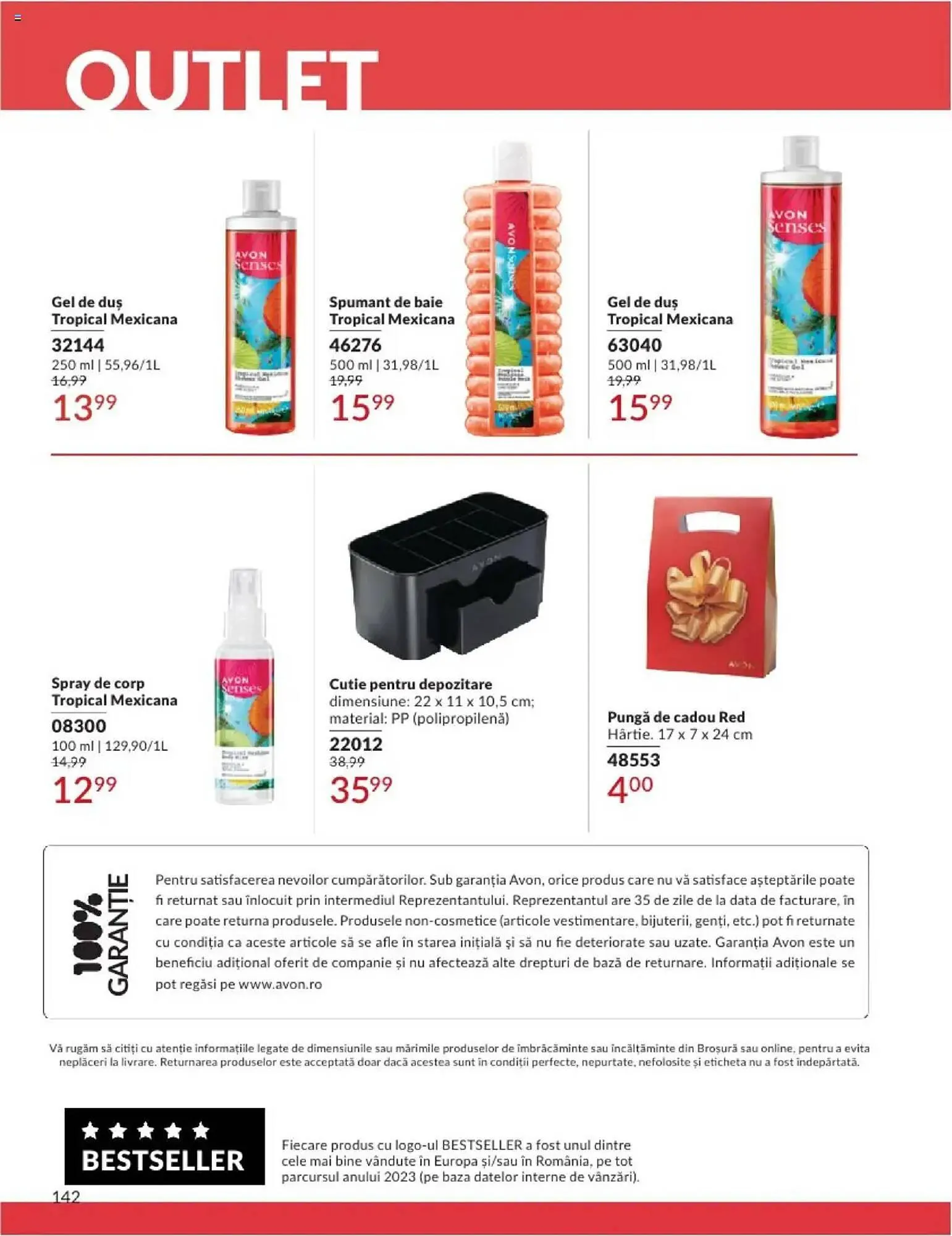 Catalog Catalog Avon de la 1 ianuarie până la 31 ianuarie 2025 - Revista Pagina 142