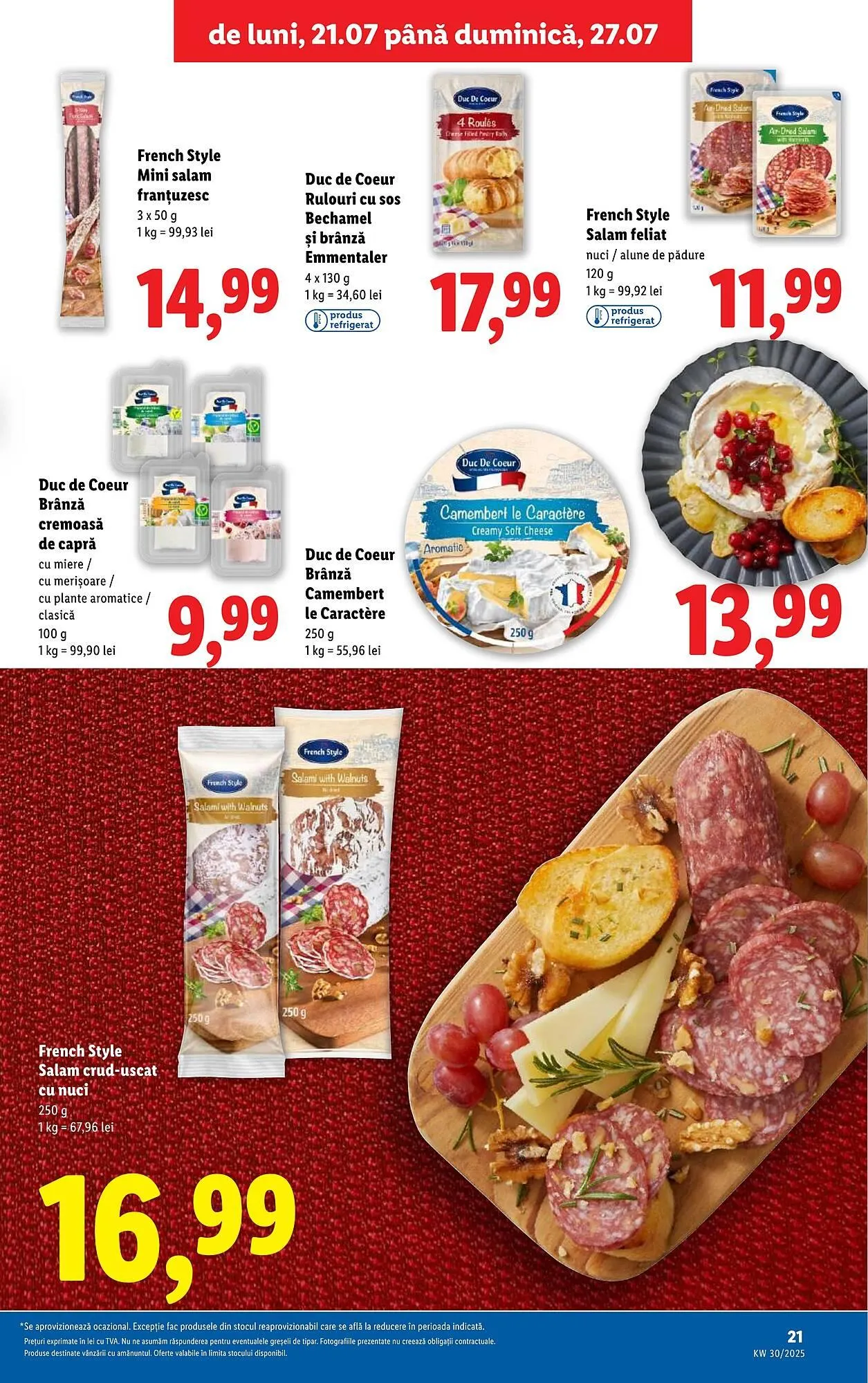 Catalog Catalog Lidl de la 21 iulie până la 27 iulie 2025 - Revista Pagina 21