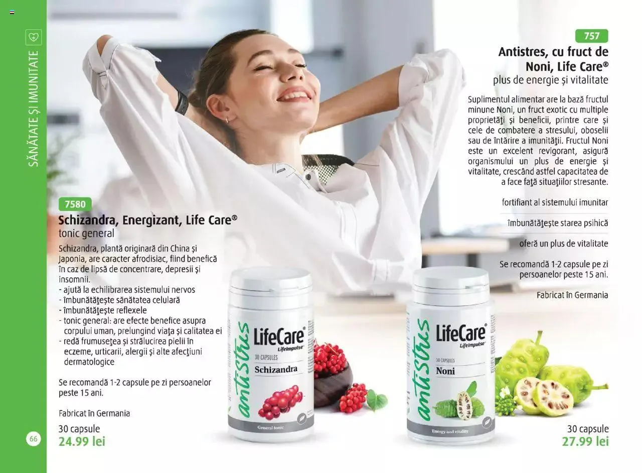 Catalog Catalog Life Care primavara-vara 2023 de la 1 martie până la 31 decembrie 2023 - Revista Pagina 68