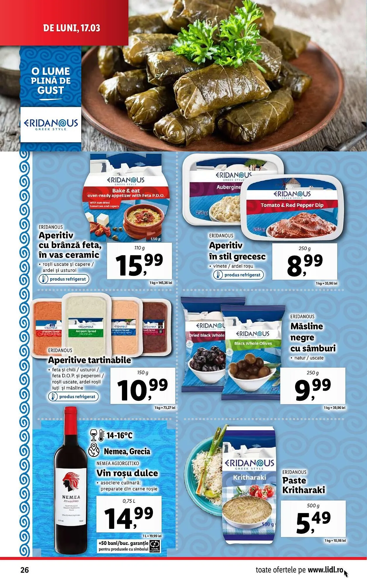 Catalog Catalog Lidl de la 17 martie până la 23 martie 2025 - Revista Pagina 26