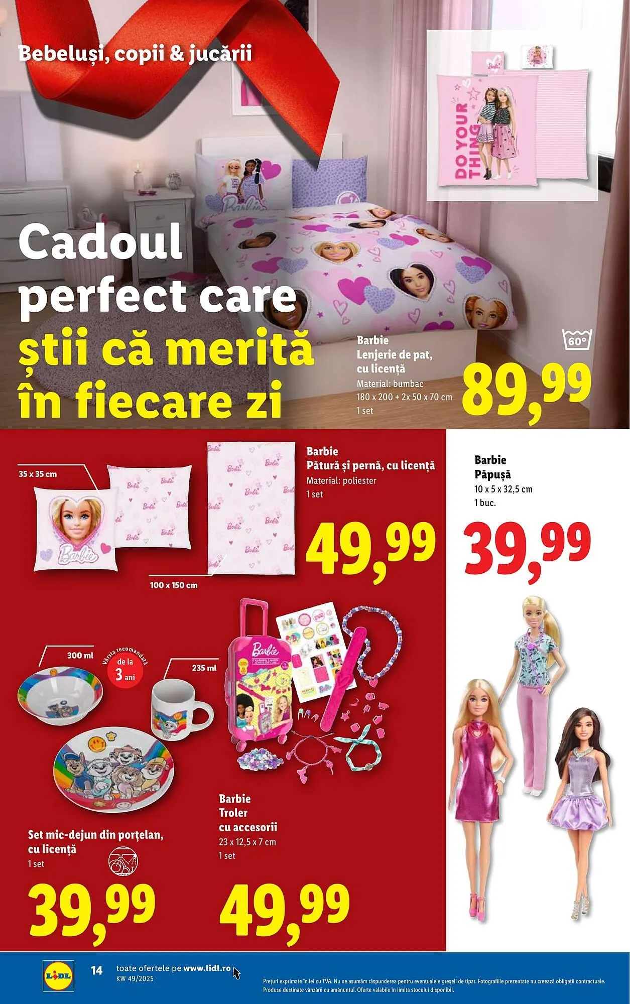 Catalog Catalog Lidl de la 1 decembrie până la 7 decembrie 2025 - Revista Pagina 14