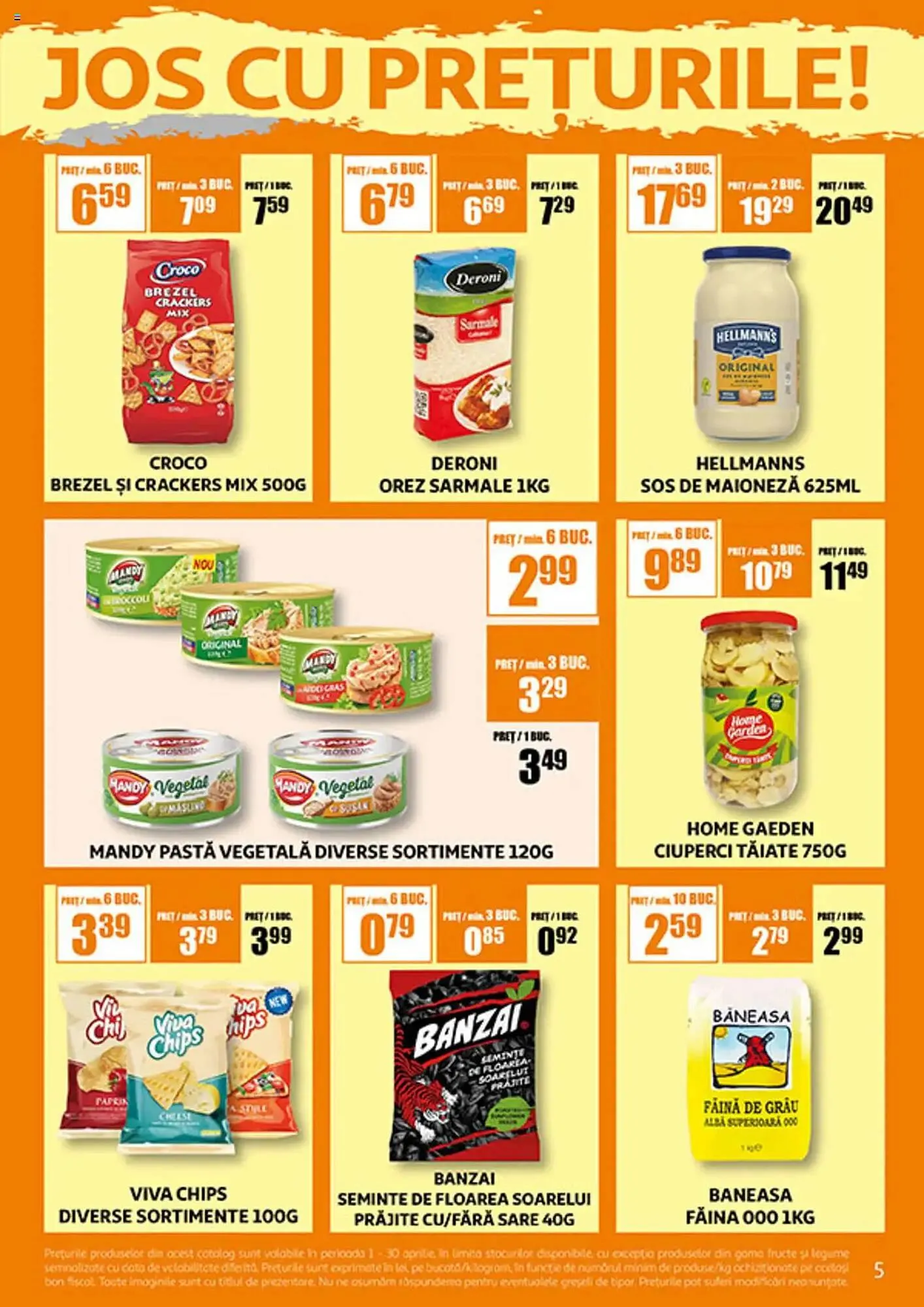 Catalog Catalog Auchan de la 1 aprilie până la 30 aprilie 2025 - Revista Pagina 5