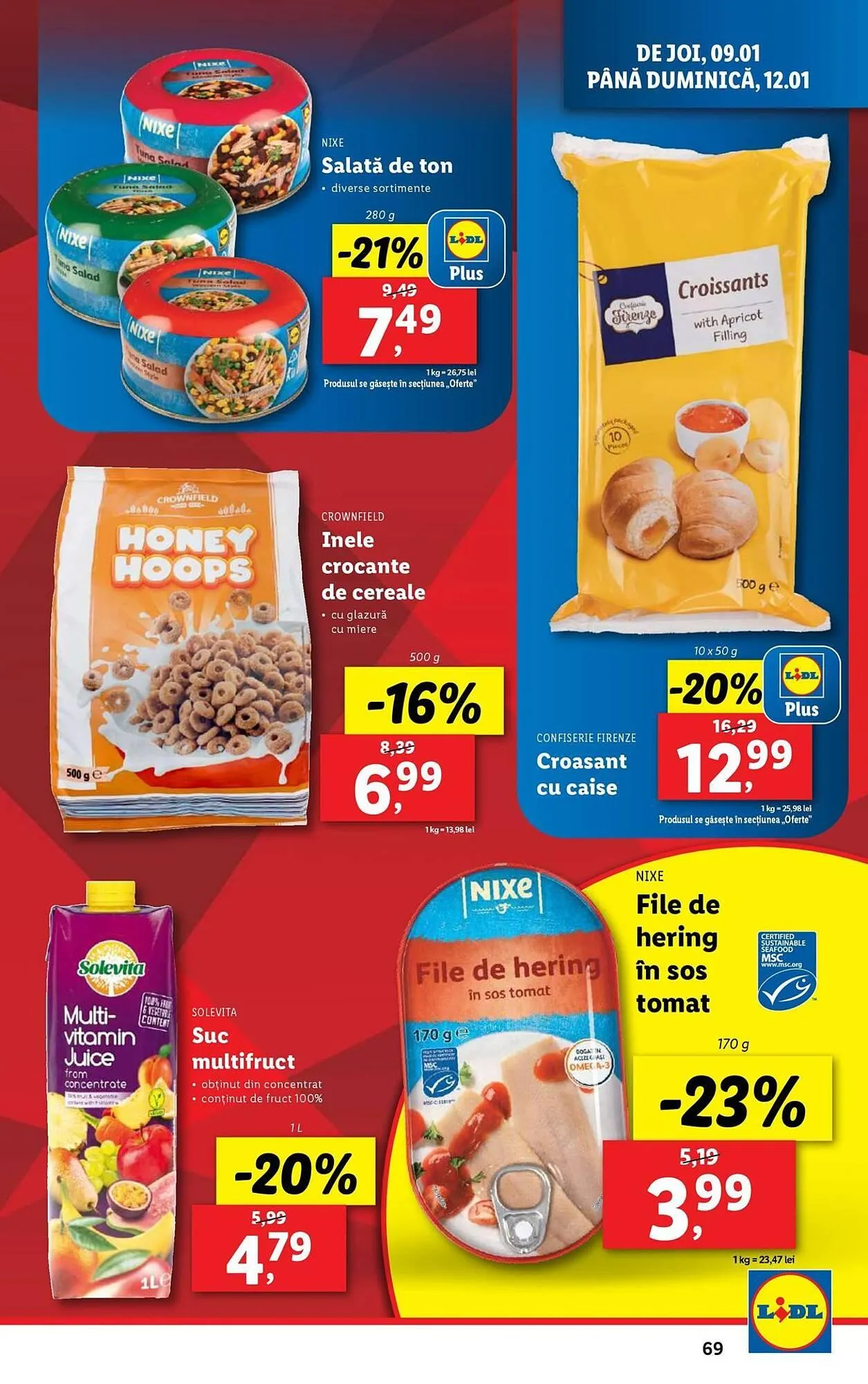 Catalog Catalog Lidl de la 6 ianuarie până la 12 ianuarie 2025 - Revista Pagina 69