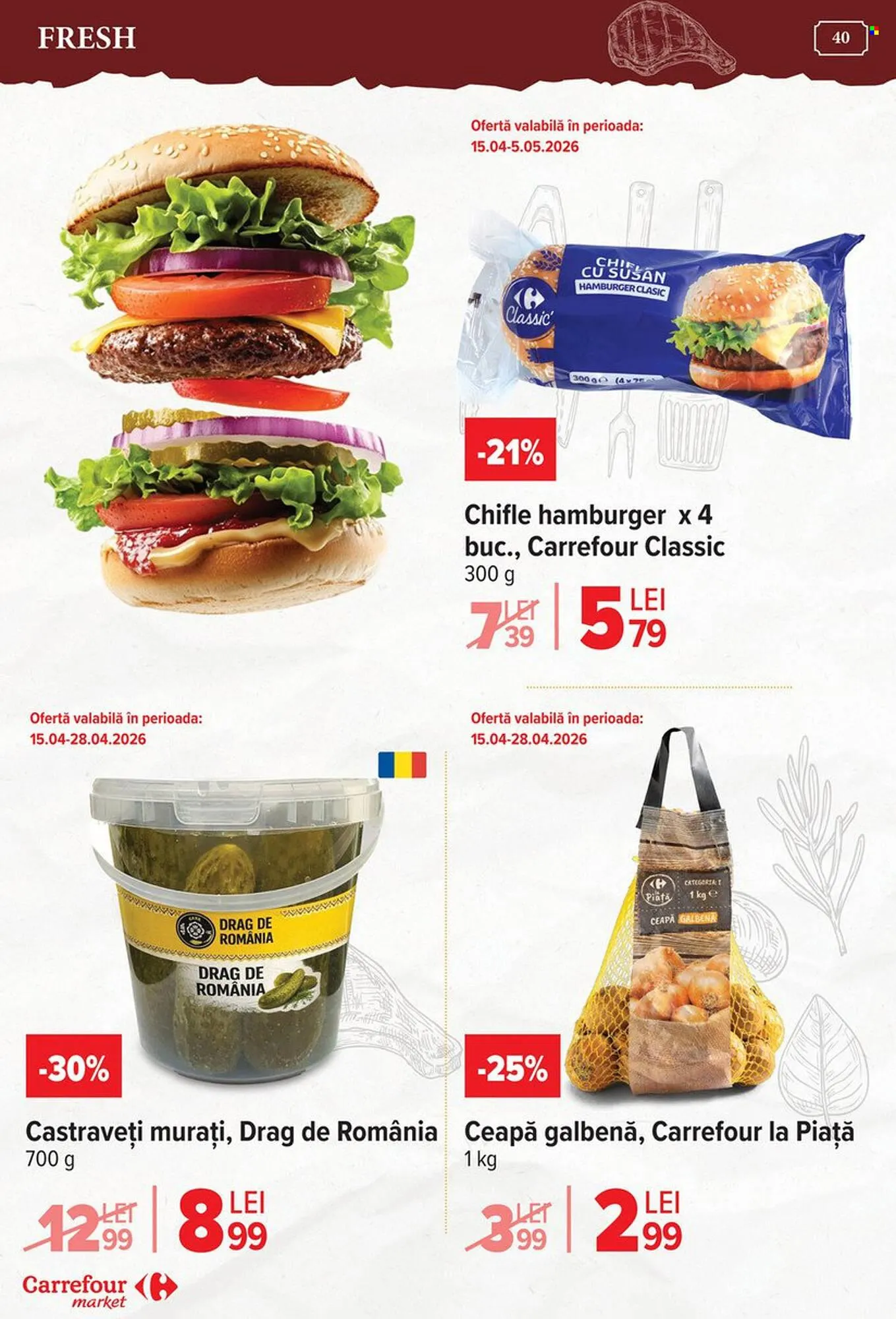 Catalog Catalog Carrefour Market de la 15 aprilie până la 28 aprilie 2026 - Revista Pagina 41