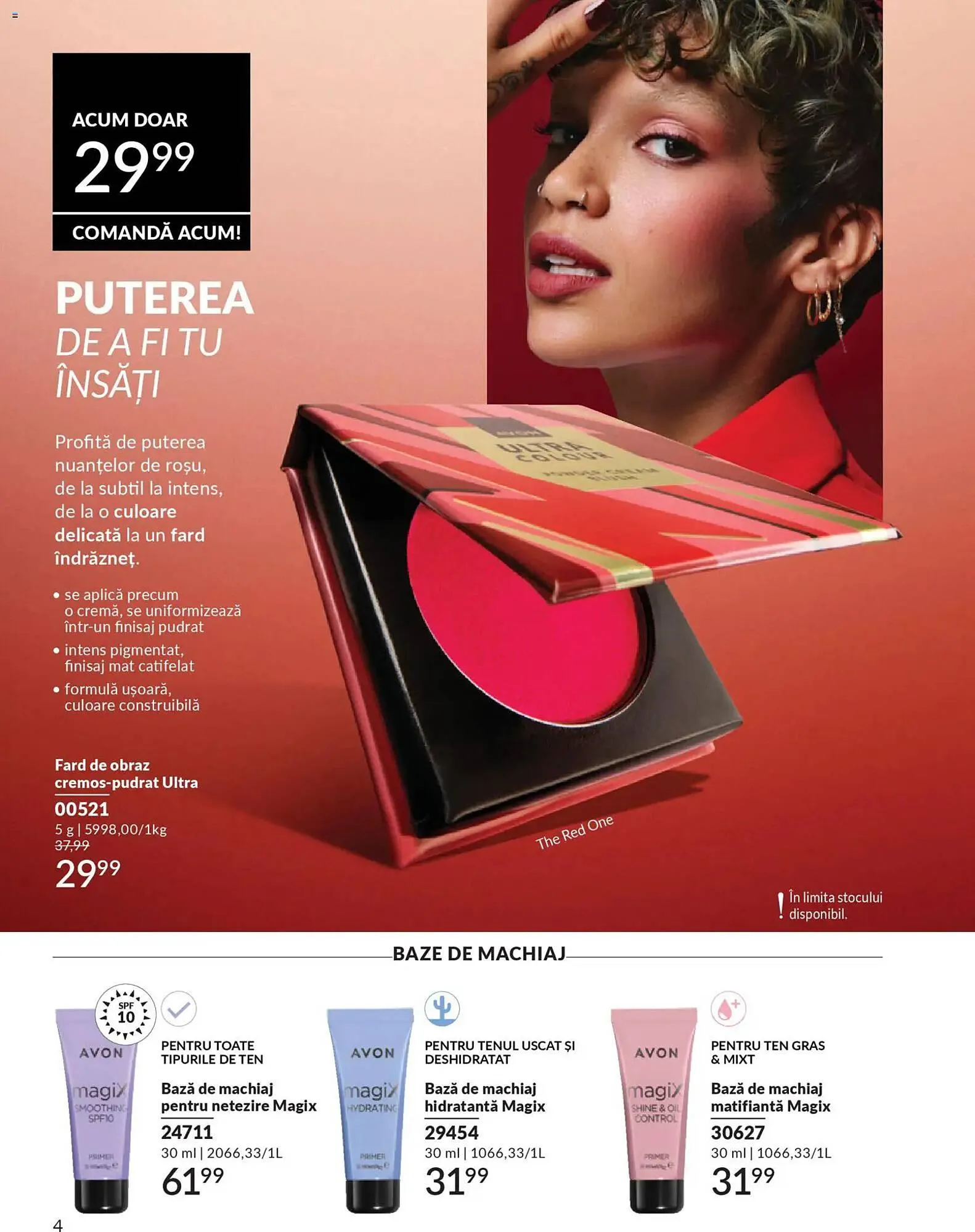 Catalog Catalog Avon de la 28 februarie până la 31 martie 2026 - Revista Pagina 186