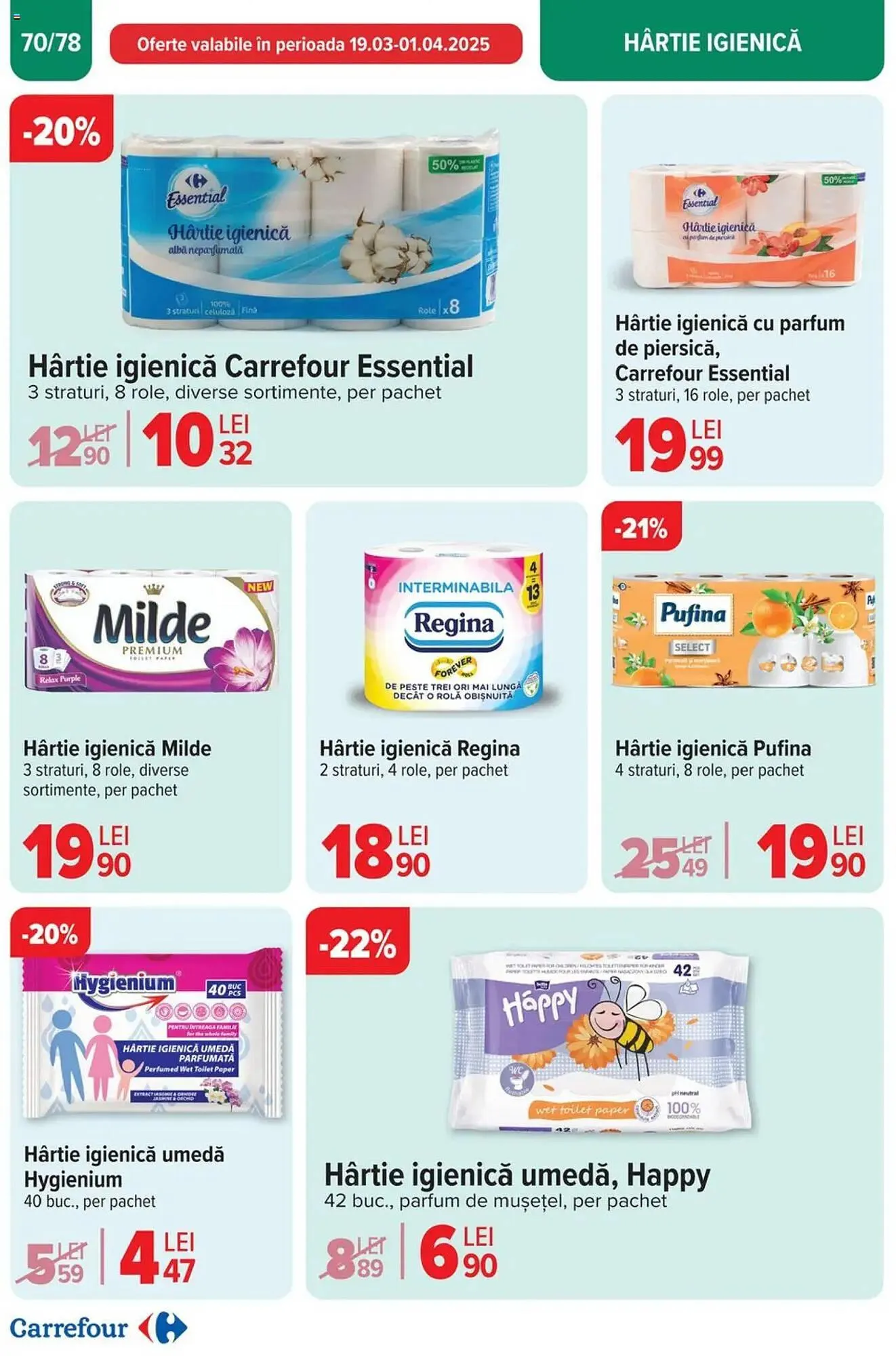 Catalog Catalog Carrefour de la 26 martie până la 1 aprilie 2025 - Revista Pagina 71