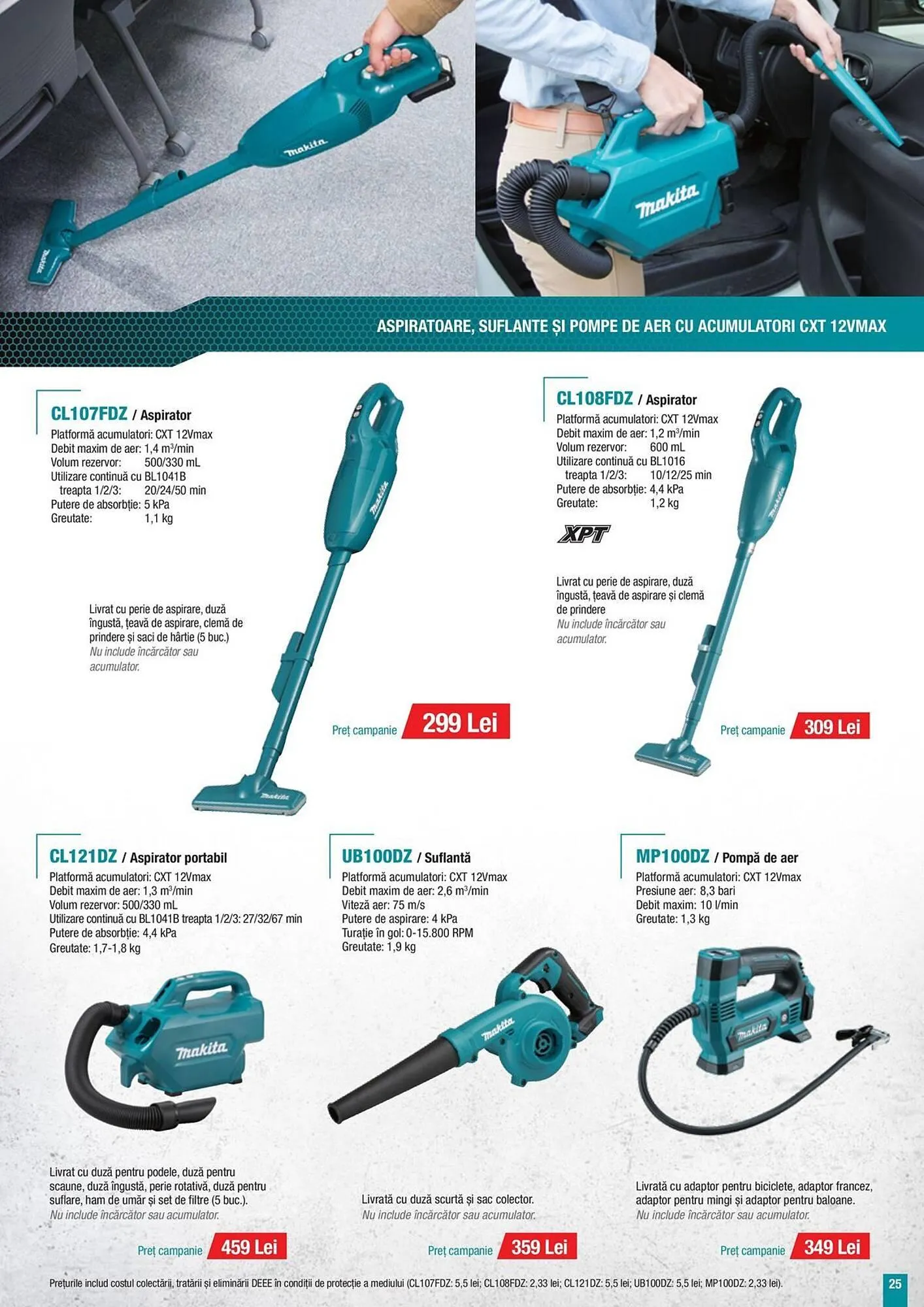 Catalog Catalog Makita de la 7 mai până la 31 decembrie 2025 - Revista Pagina 25