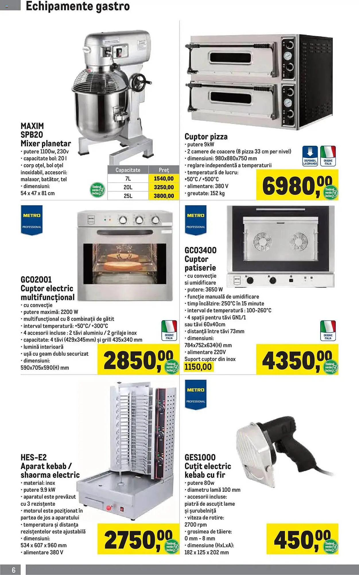 Catalog Catalog Metro de la 30 iunie până la 30 septembrie 2025 - Revista Pagina 6