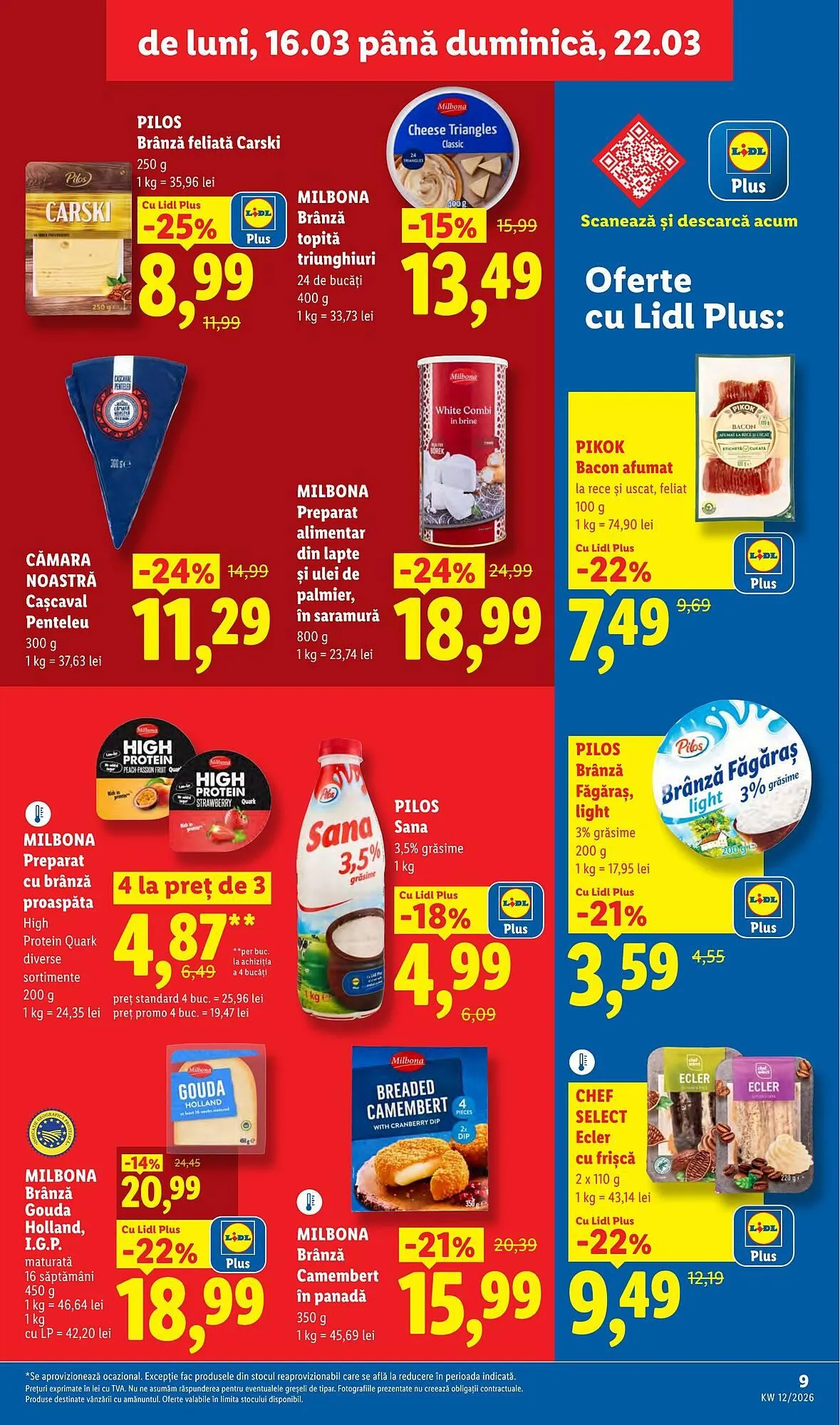 Catalog Catalog Lidl de la 16 martie până la 22 martie 2026 - Revista Pagina 9