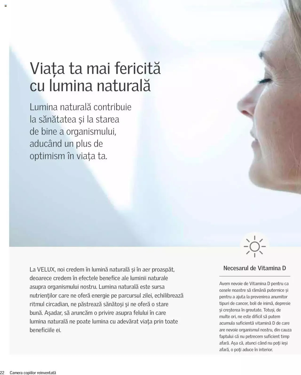 Catalog Velux catalog - Camera copiilor tăi reinventată de la 27 decembrie până la 31 decembrie 2024 - Revista Pagina 22