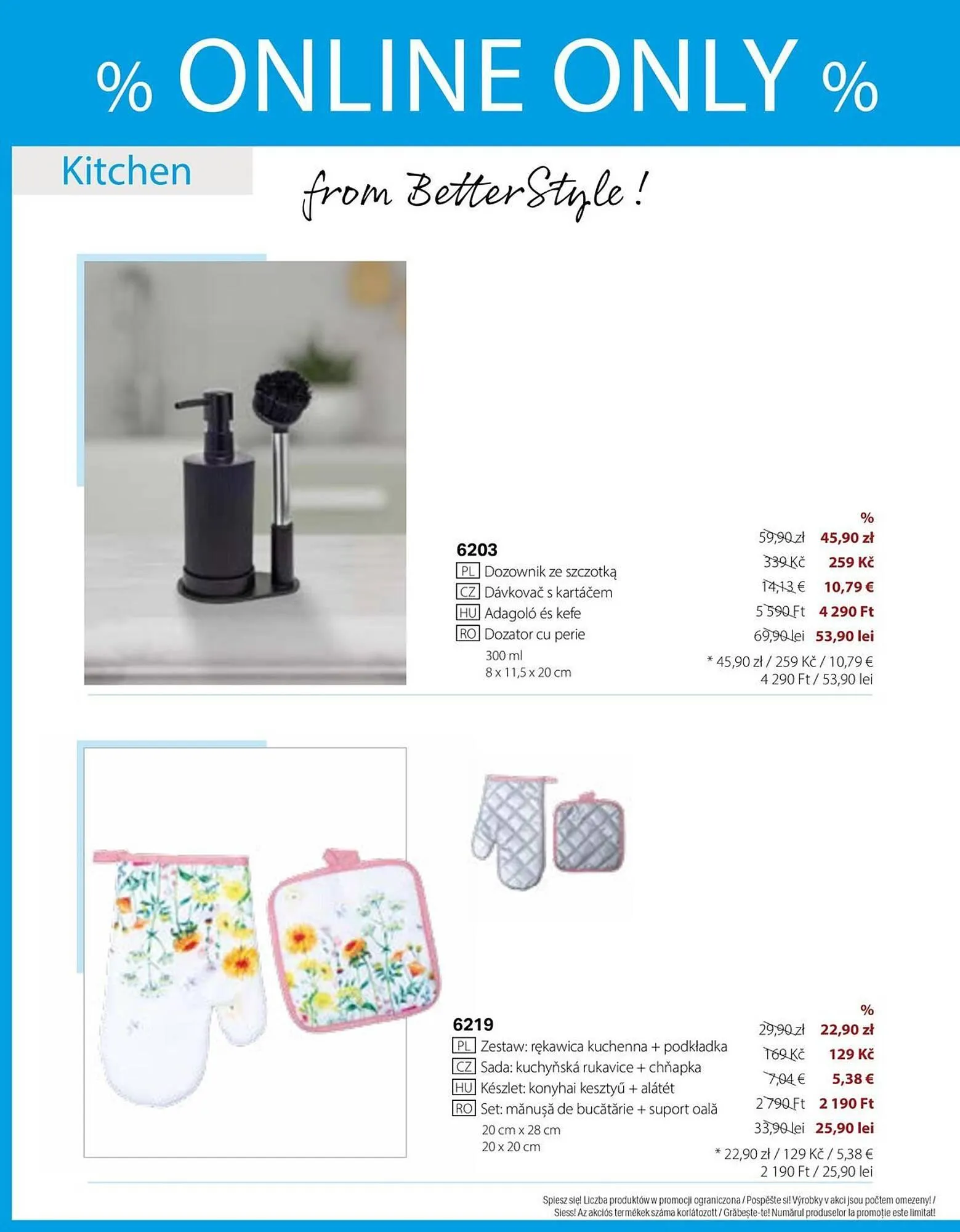 Catalog Catalog BetterStyle de la 1 aprilie până la 30 aprilie 2025 - Revista Pagina 134