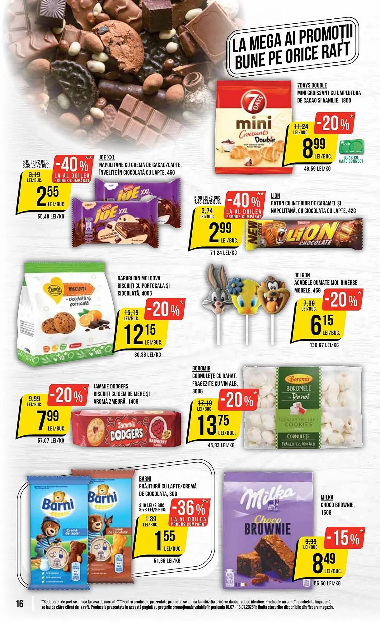 Catalog Catalog Mega Image de la 10 iulie până la 16 iulie 2025 - Revista Pagina 16