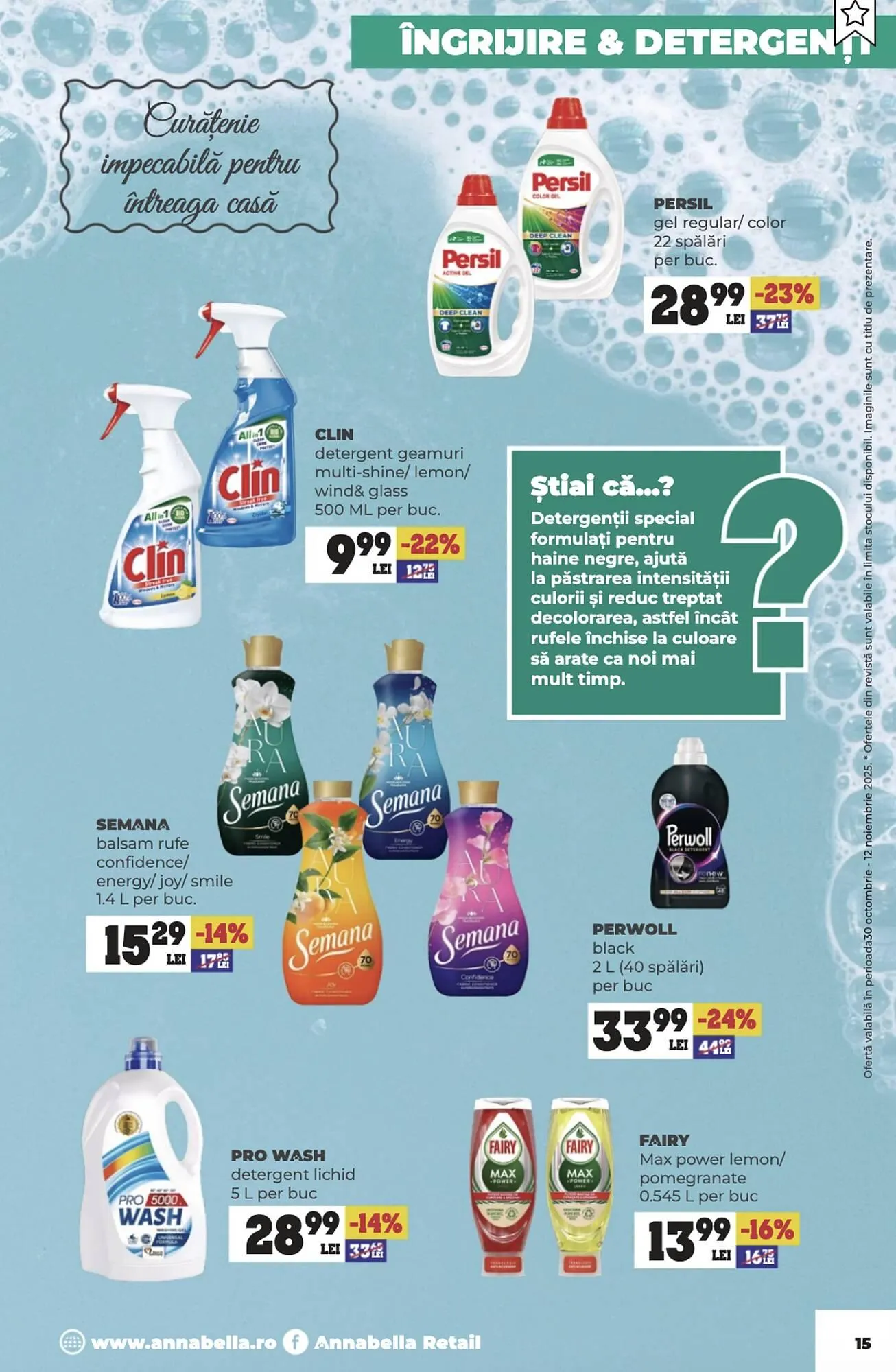 Catalog Catalog Annabella de la 30 octombrie până la 12 noiembrie 2025 - Revista Pagina 15