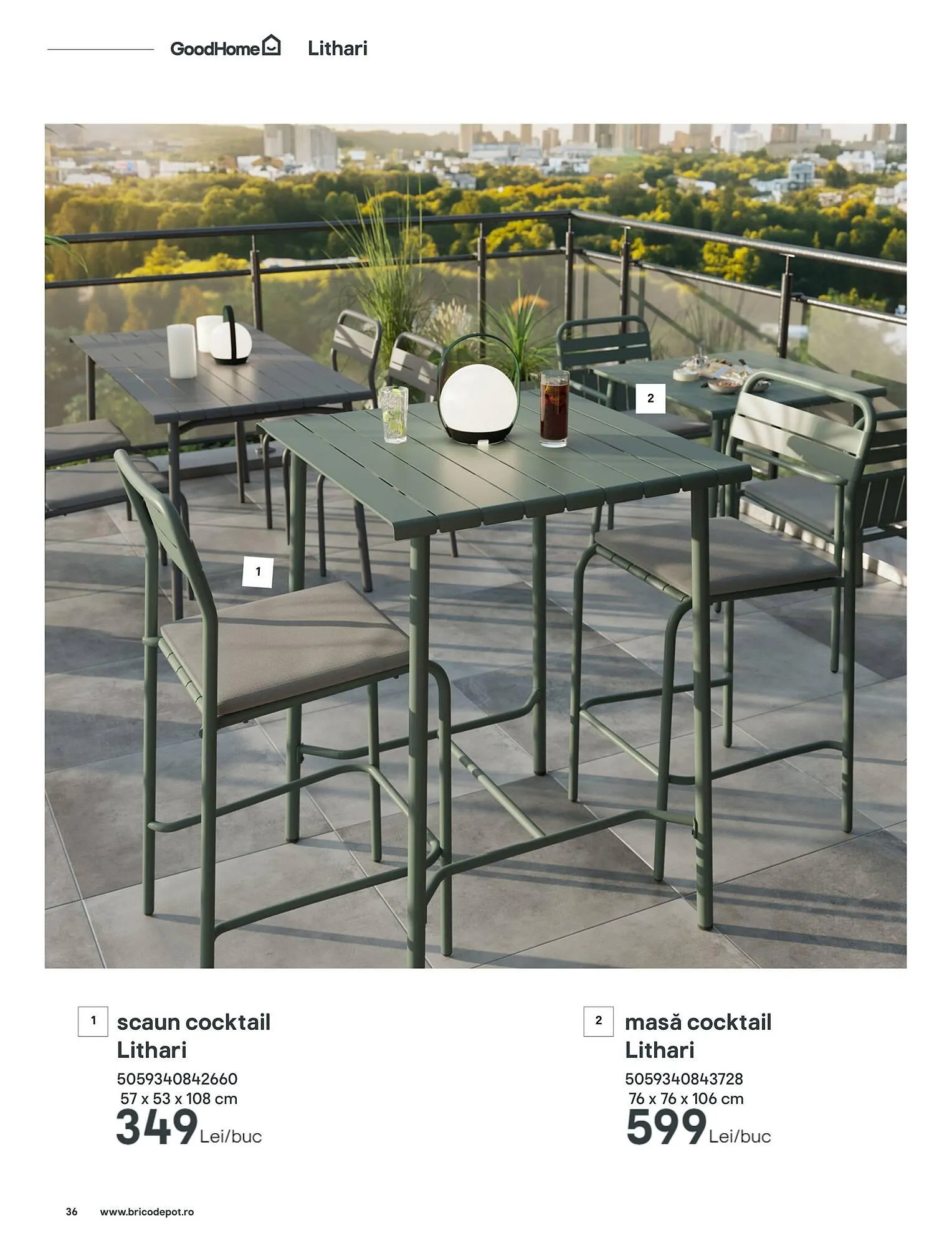 Catalog Brico Depôt catalog de la 22 aprilie până la 22 aprilie 2025 - Revista Pagina 36