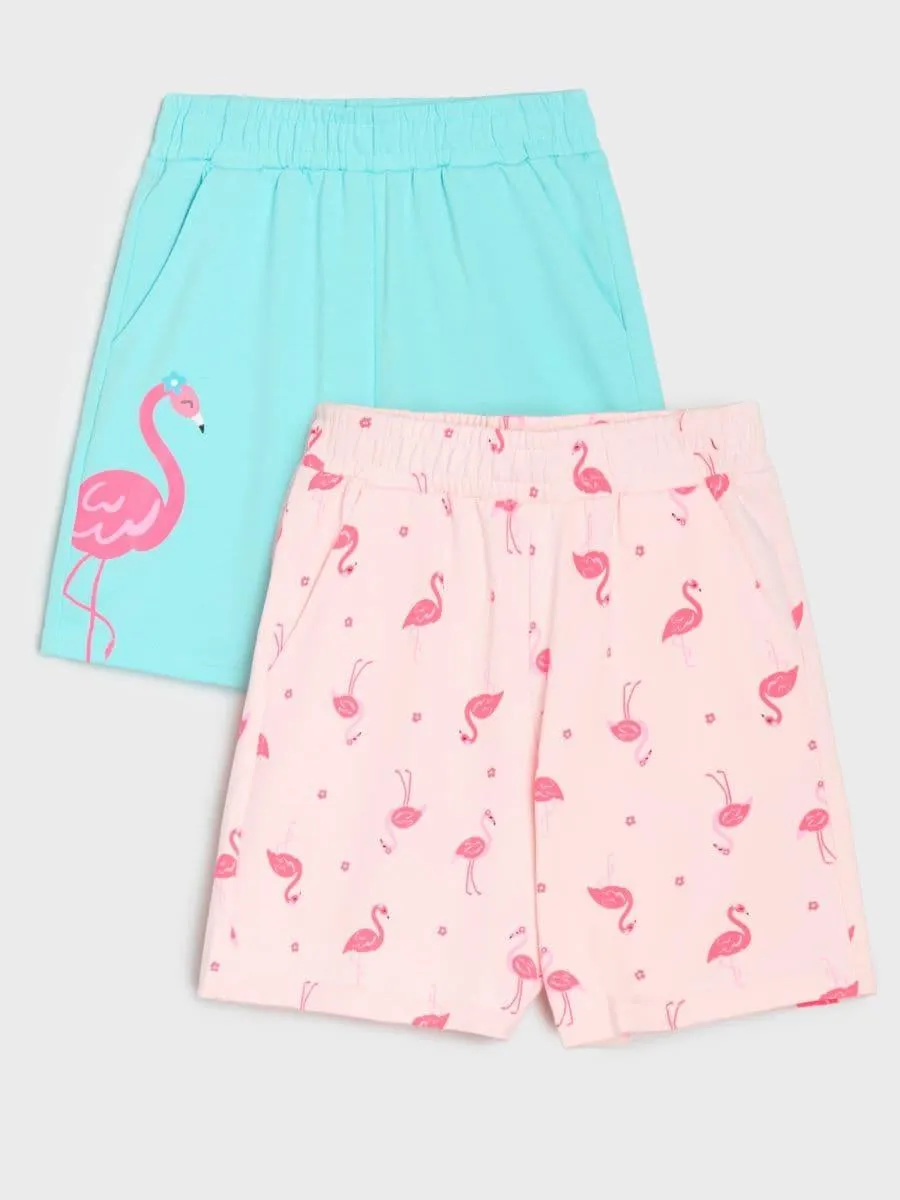 Set de 2 perechi de pantaloni scurți