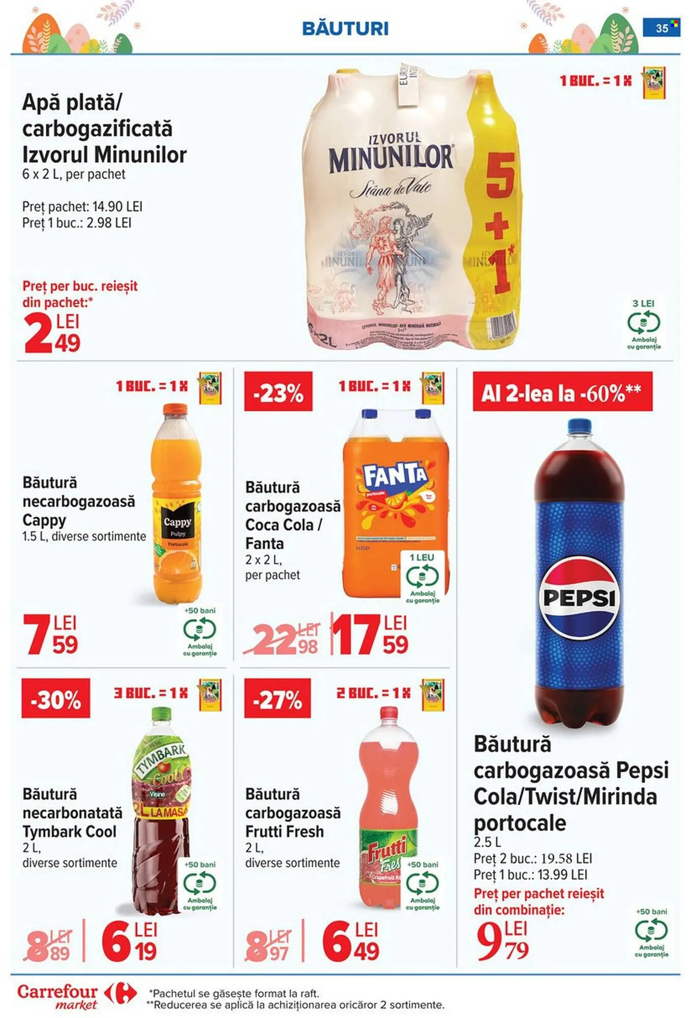 Catalog Catalog Carrefour Market de la 6 aprilie până la 14 aprilie 2026 - Revista Pagina 40