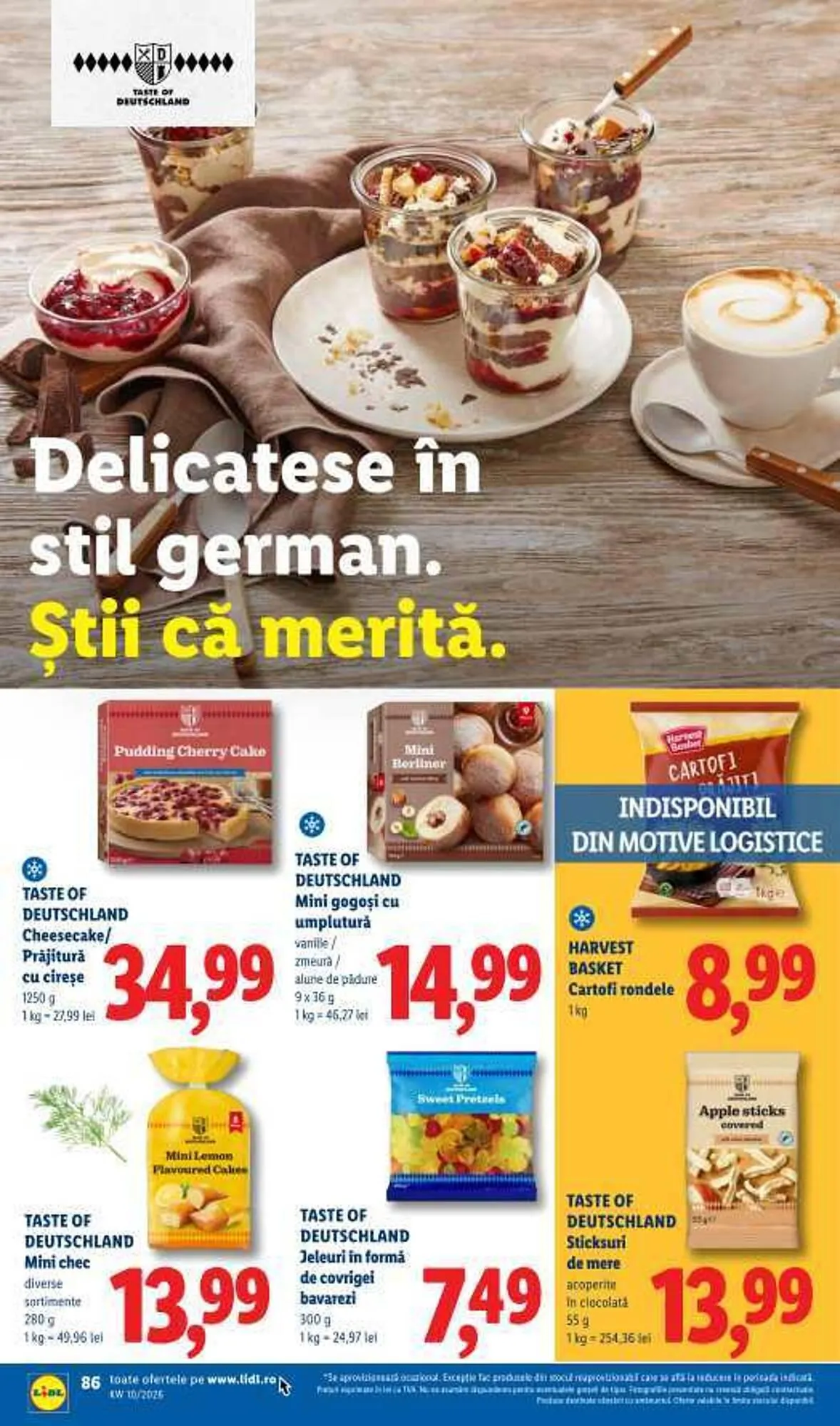Catalog Catalog Lidl de la 2 martie până la 8 martie 2026 - Revista Pagina 86