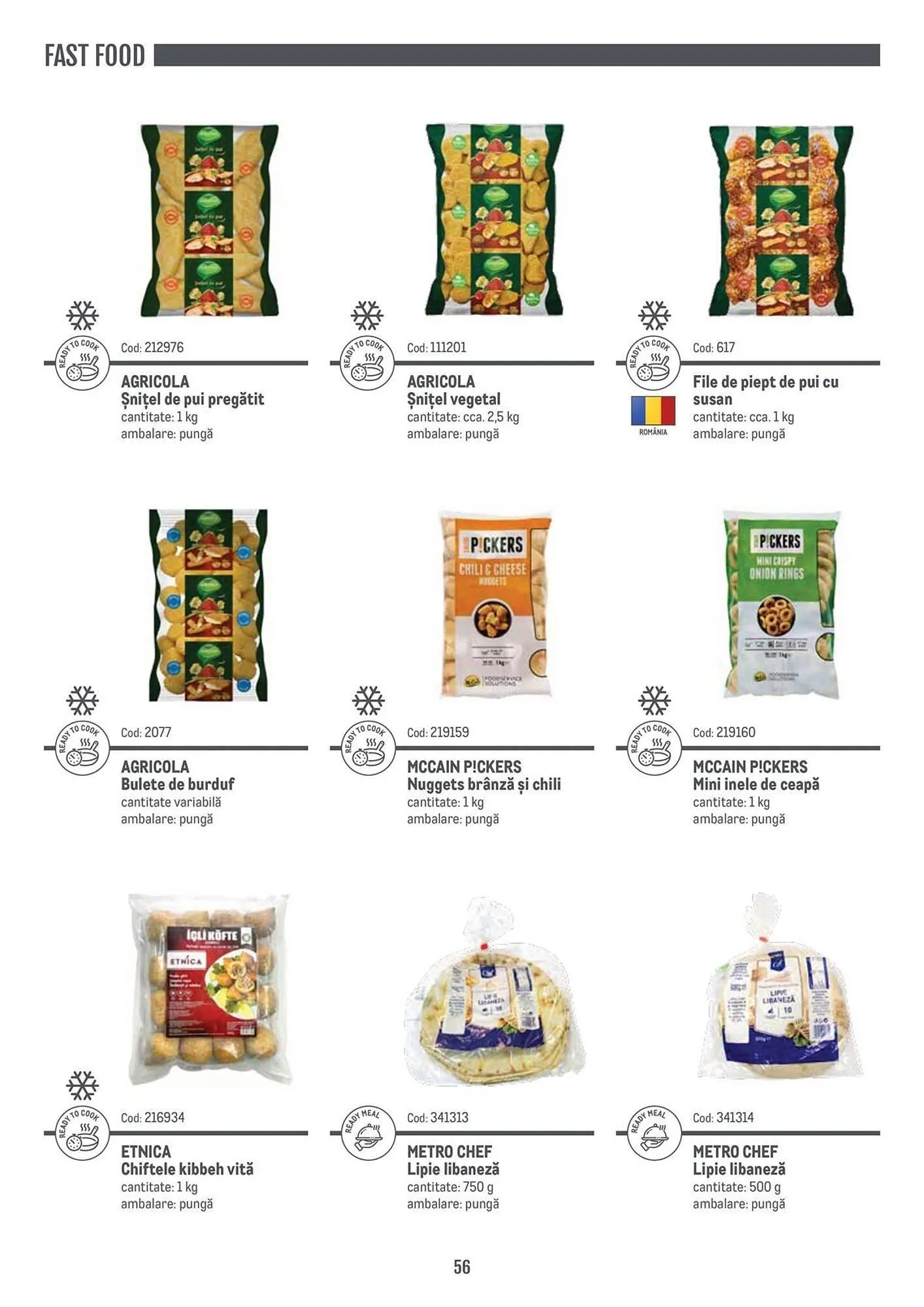 Catalog Catalog Metro de la 9 aprilie până la 31 decembrie 2025 - Revista Pagina 56