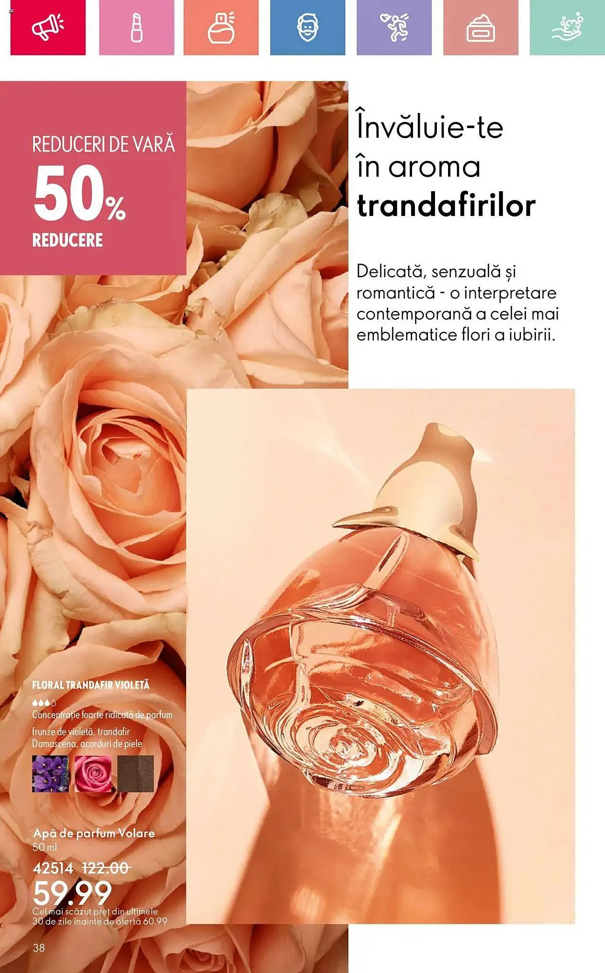 Catalog Catalog Oriflame de la 15 iunie până la 5 iulie 2025 - Revista Pagina 38