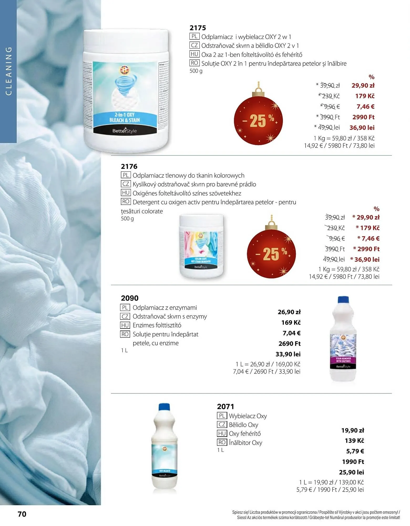 Catalog Catalog BetterStyle de la 1 noiembrie până la 30 noiembrie 2025 - Revista Pagina 70