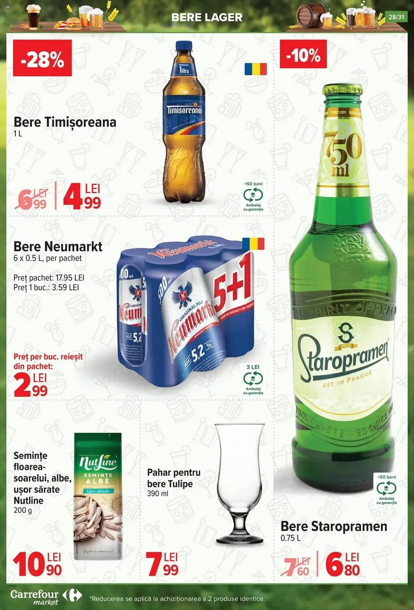 Catalog Catalog Carrefour Market de la 2 iulie până la 8 iulie 2025 - Revista Pagina 28