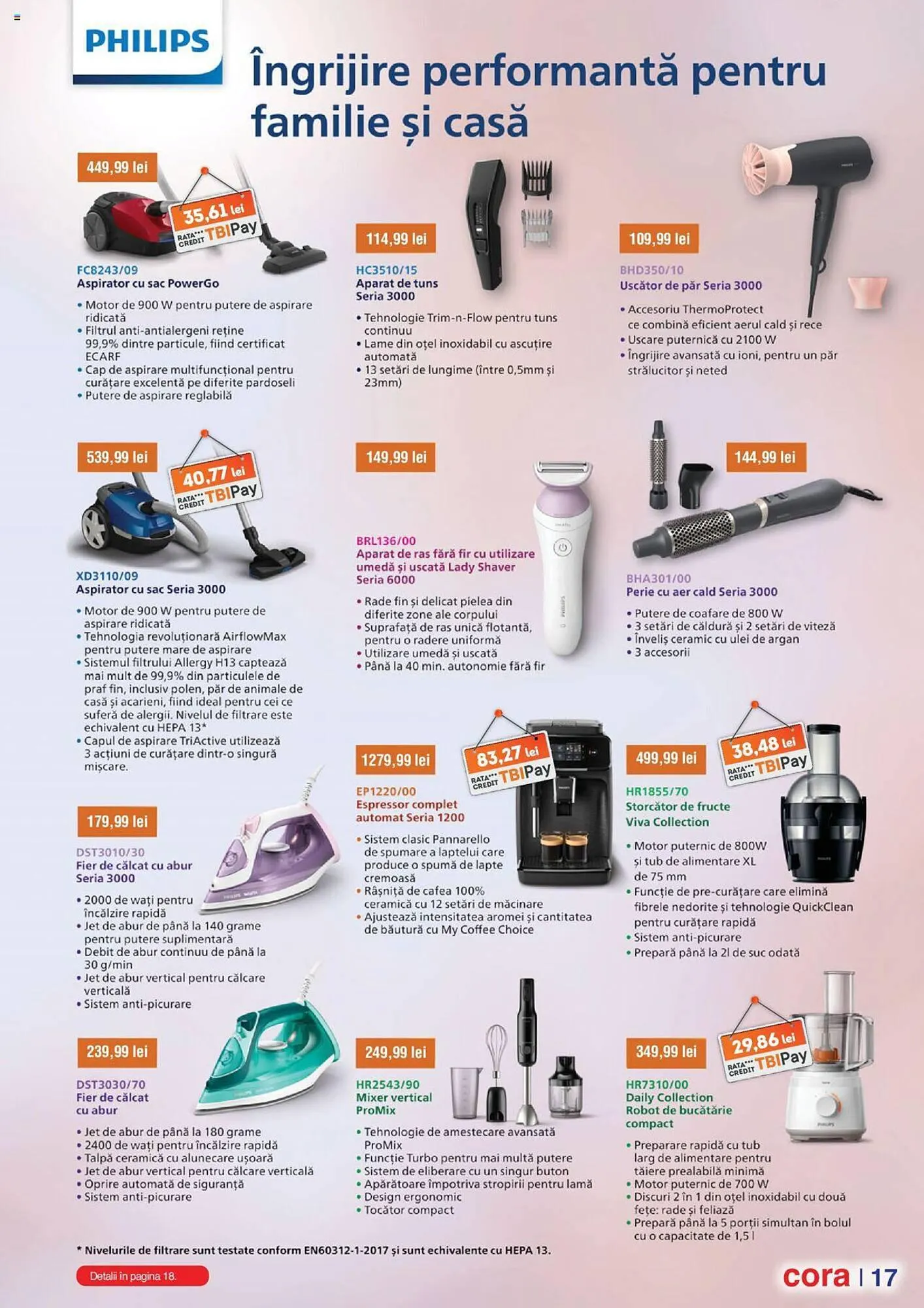 Catalog Cora catalog de la 3 octombrie până la 16 octombrie 2023 - Revista Pagina 17