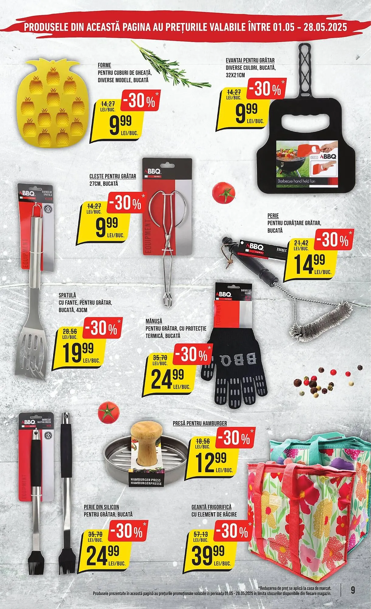 Catalog Catalog Mega Image de la 1 mai până la 7 mai 2025 - Revista Pagina 9