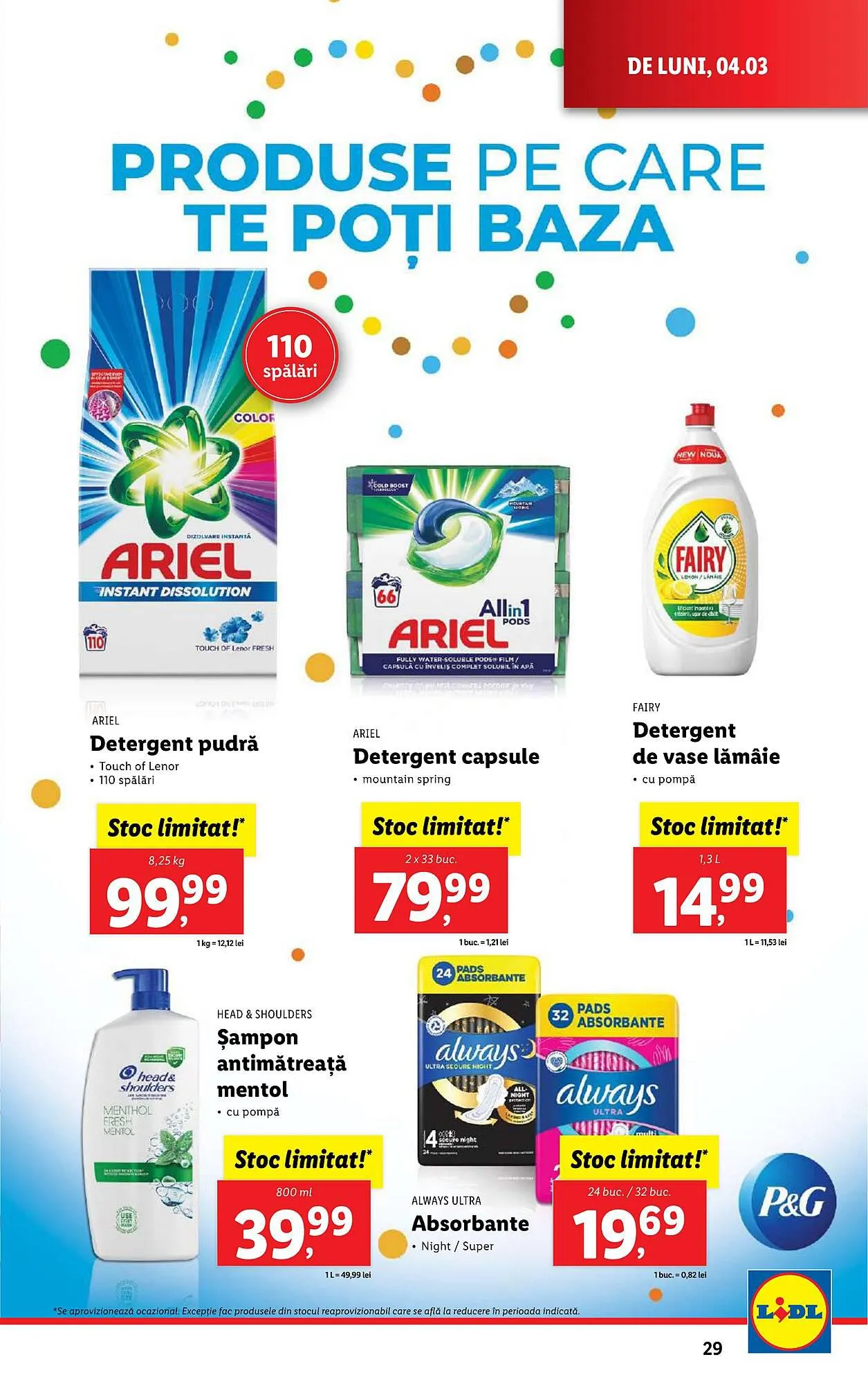 Catalog Lidl catalog de la 4 martie până la 10 martie 2024 - Revista Pagina 29