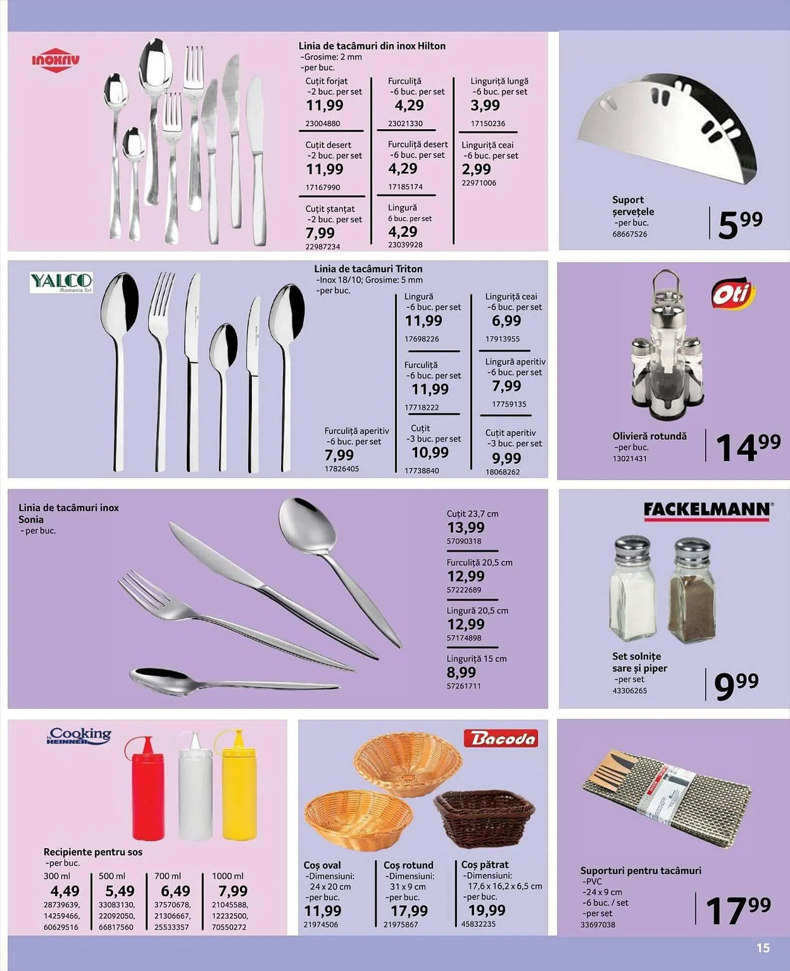 Catalog Selgros catalog de la 1 iunie până la 15 iulie 2023 - Revista Pagina 15