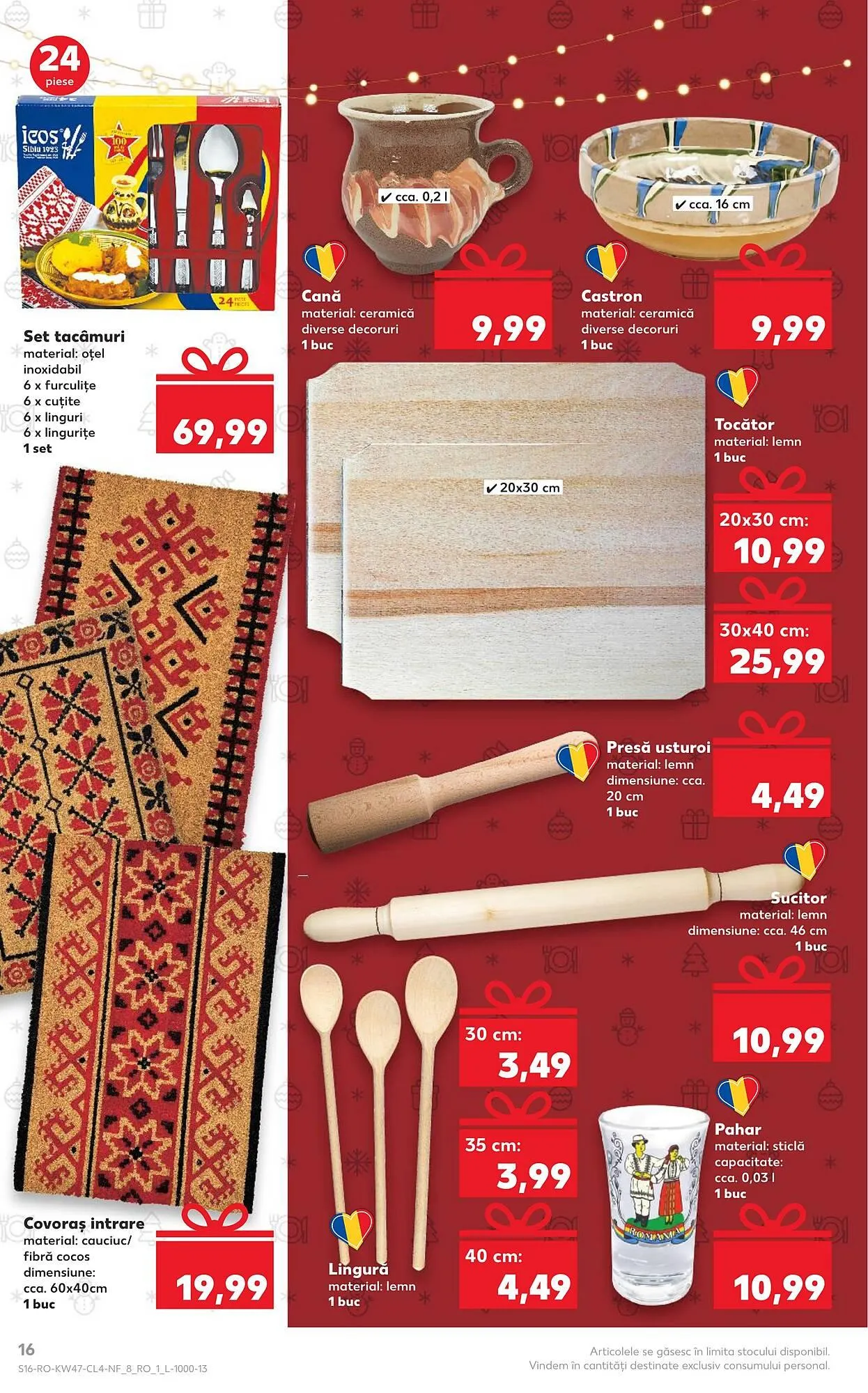 Catalog Catalog Kaufland de la 19 noiembrie până la 25 noiembrie 2025 - Revista Pagina 16
