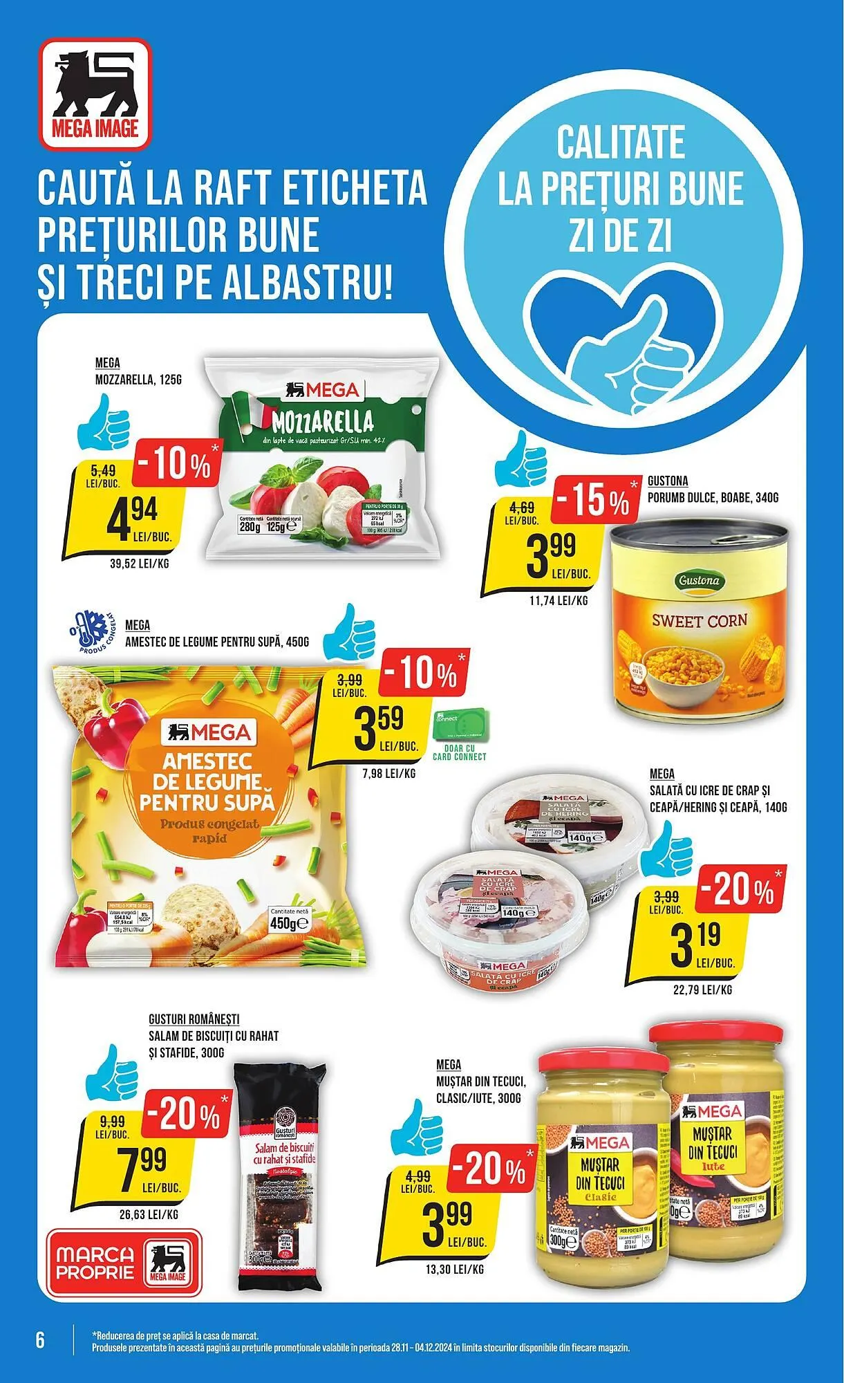 Catalog Catalog Mega Image de la 28 noiembrie până la 4 decembrie 2024 - Revista Pagina 6