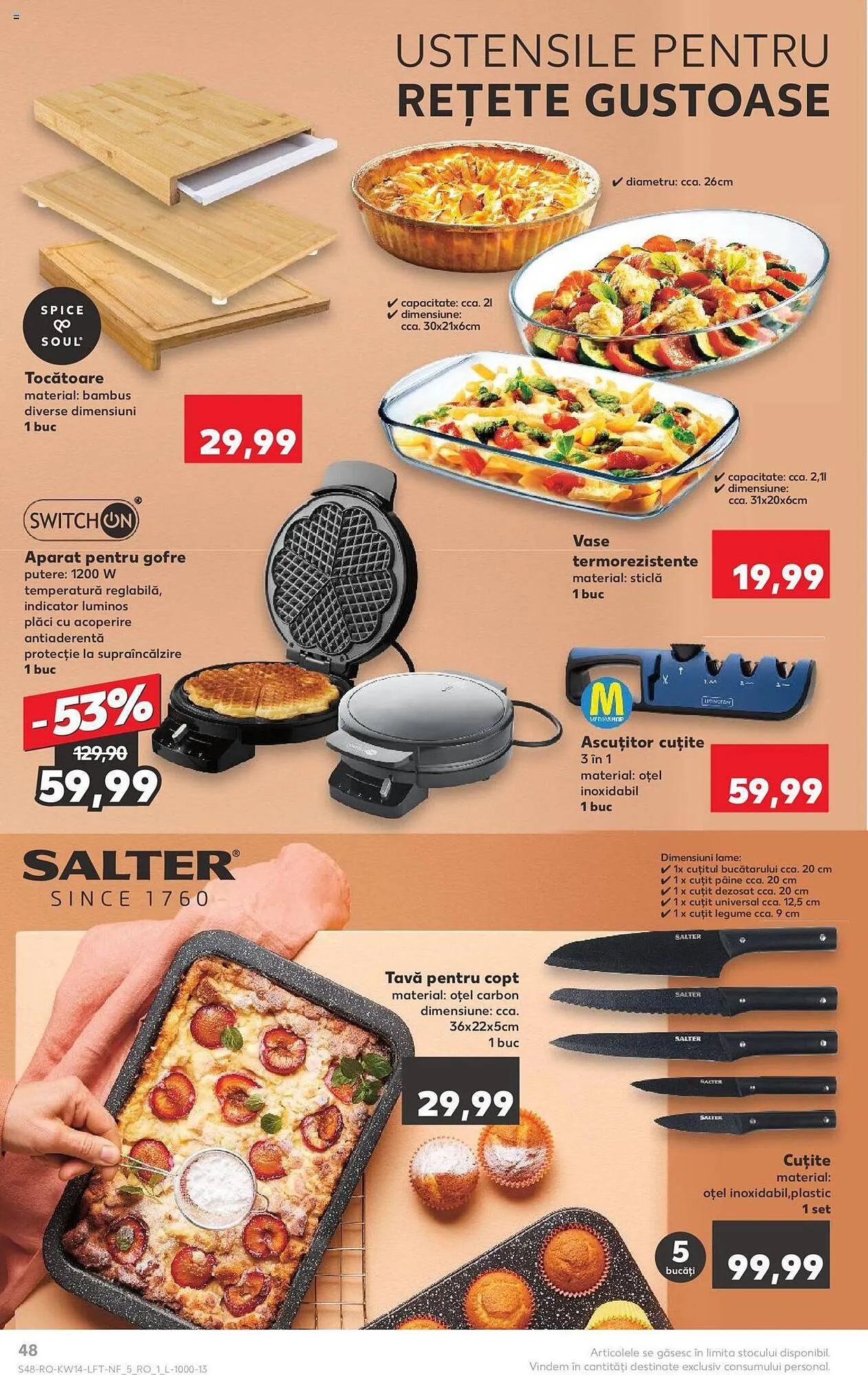 Catalog Kaufland catalog de la 3 aprilie până la 9 aprilie 2024 - Revista Pagina 48