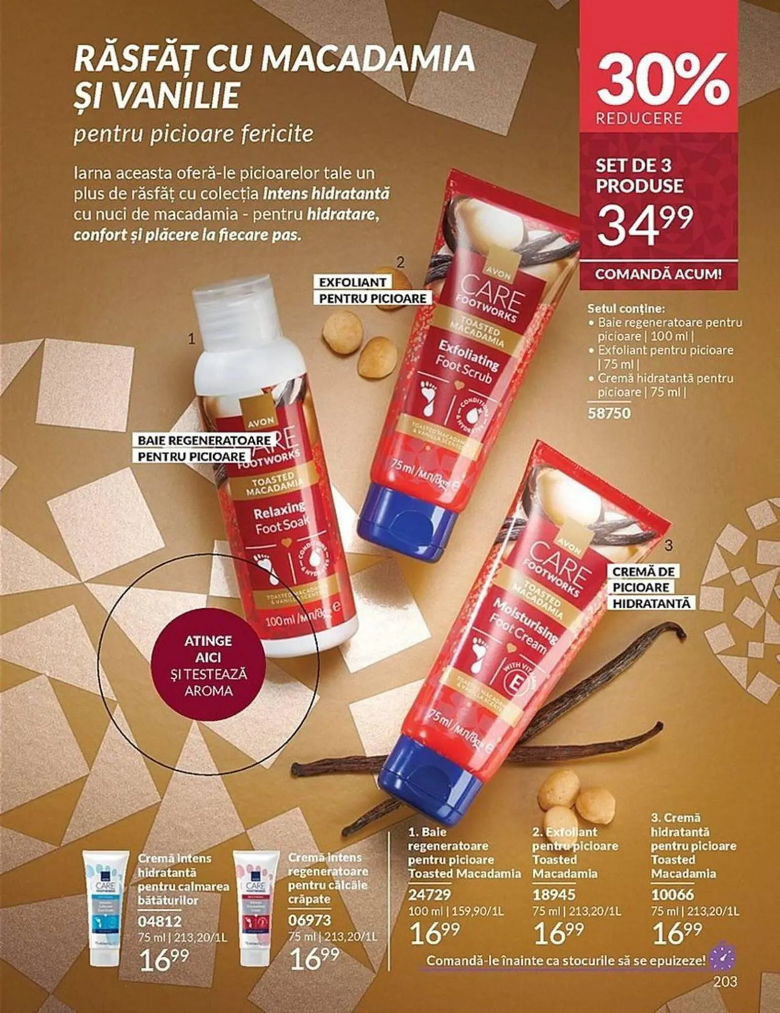 Catalog Catalog Avon de la 2 decembrie până la 31 decembrie 2025 - Revista Pagina 203