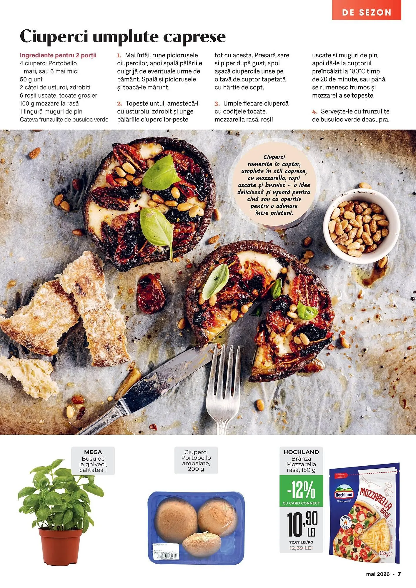 Catalog Catalog Mega Image de la 1 mai până la 31 mai 2026 - Revista Pagina 7