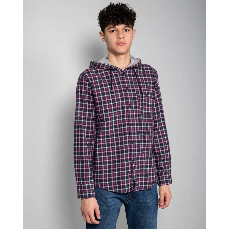 Camasa din bumbac cu gluga 24KOS27005