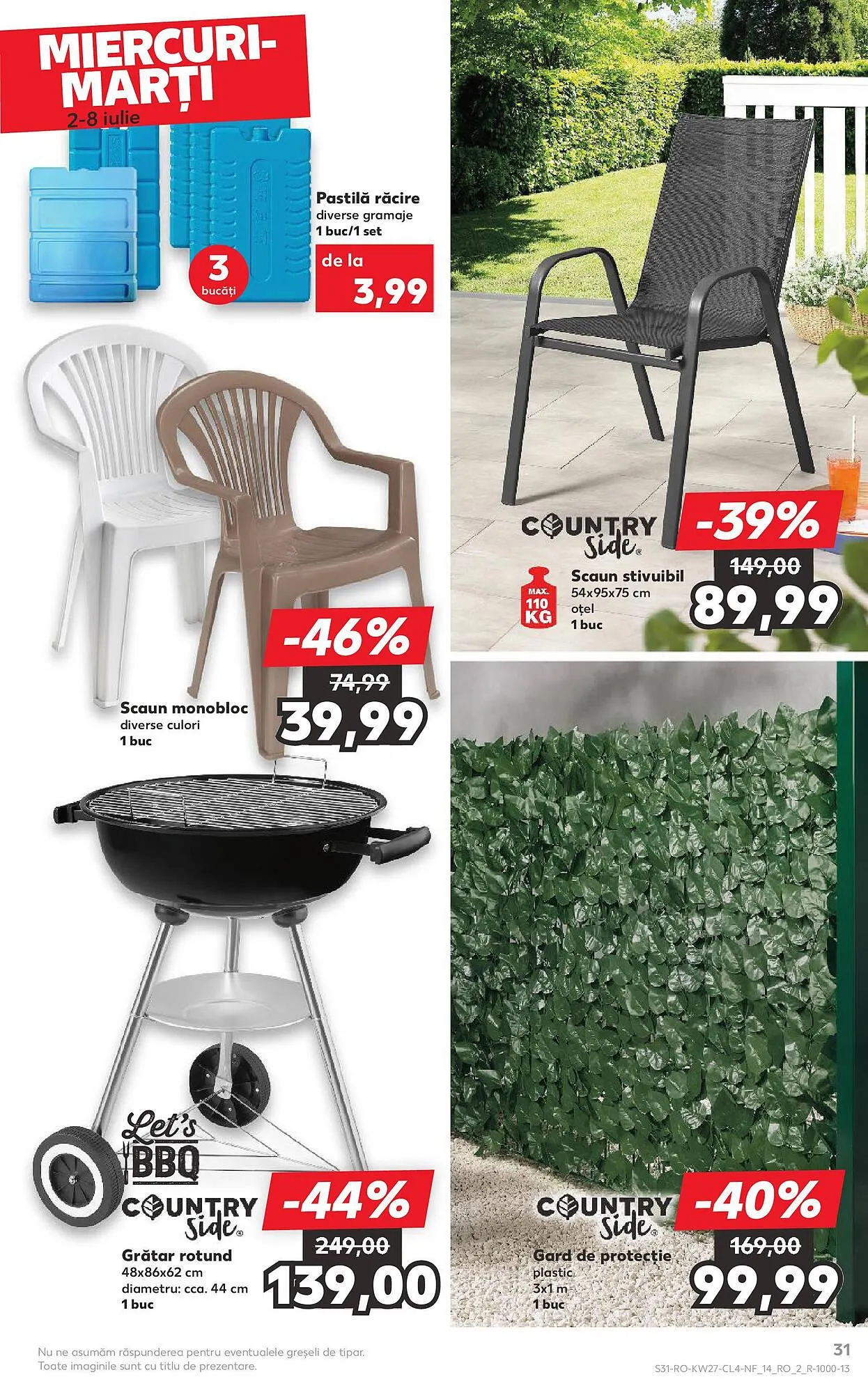 Catalog Catalog Kaufland de la 2 iulie până la 8 iulie 2025 - Revista Pagina 31