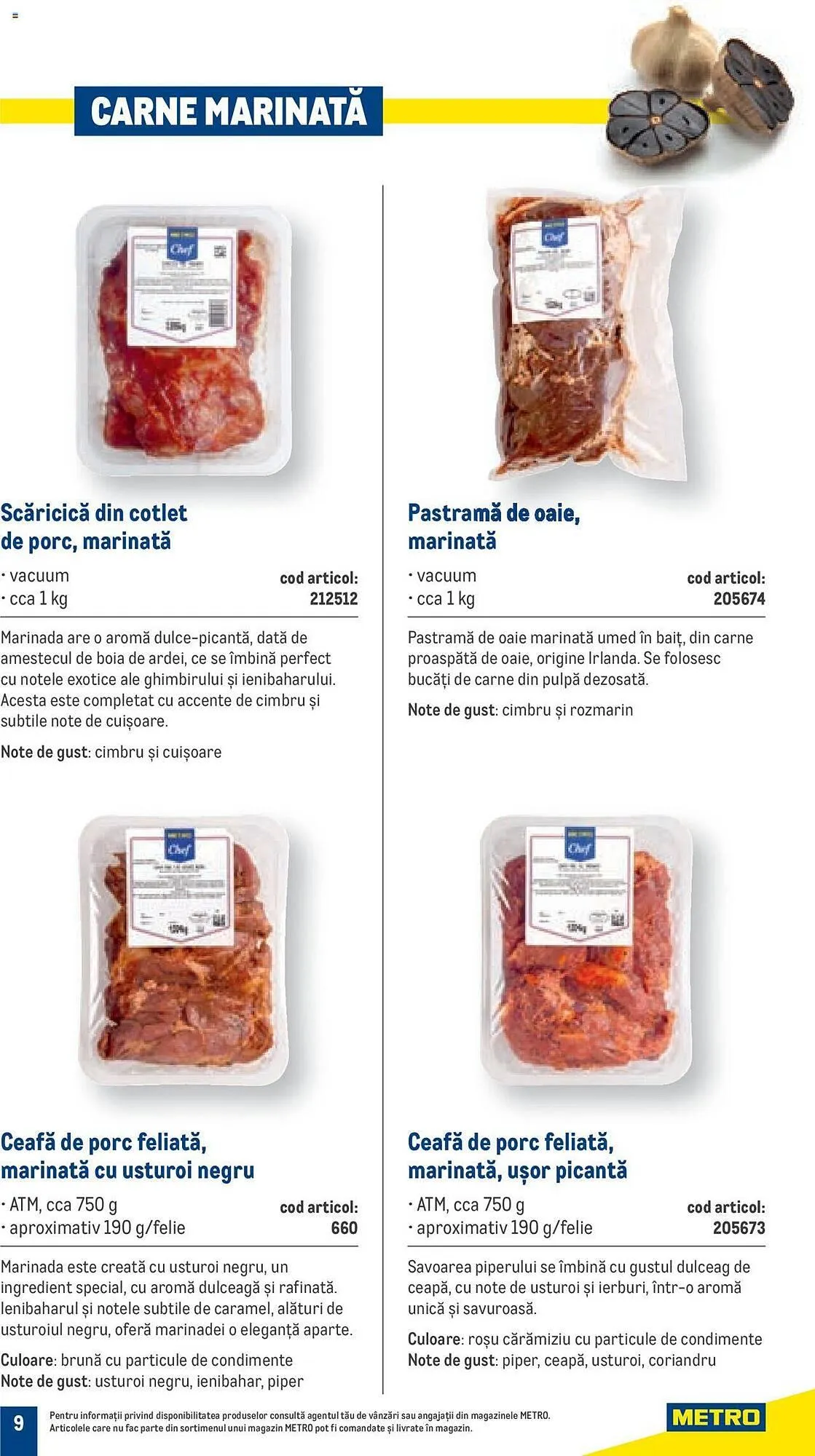 Catalog Metro catalog de la 1 august până la 31 decembrie 2023 - Revista Pagina 9