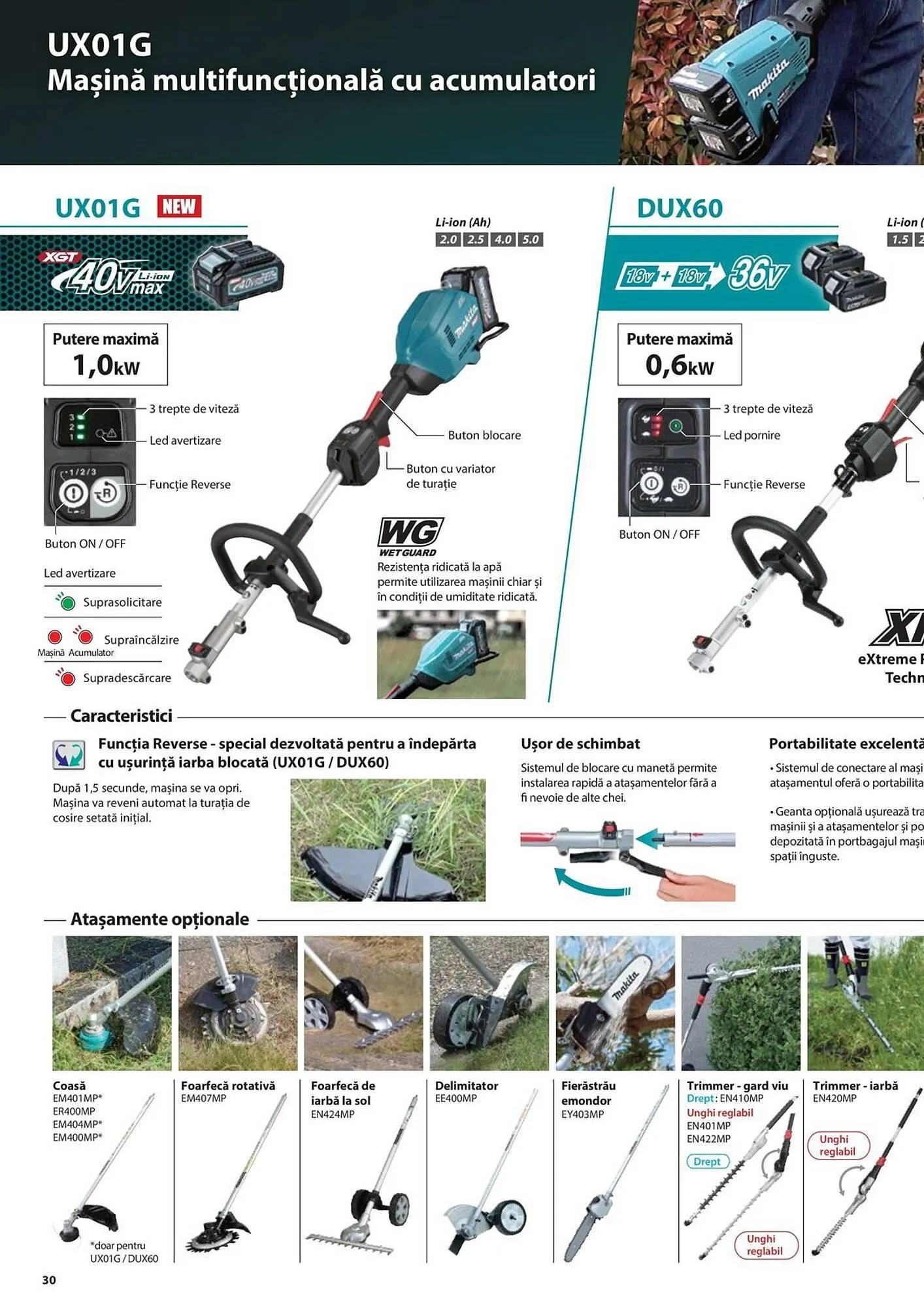 Catalog Сatalog Makita de la 19 iunie până la 31 decembrie 2024 - Revista Pagina 30